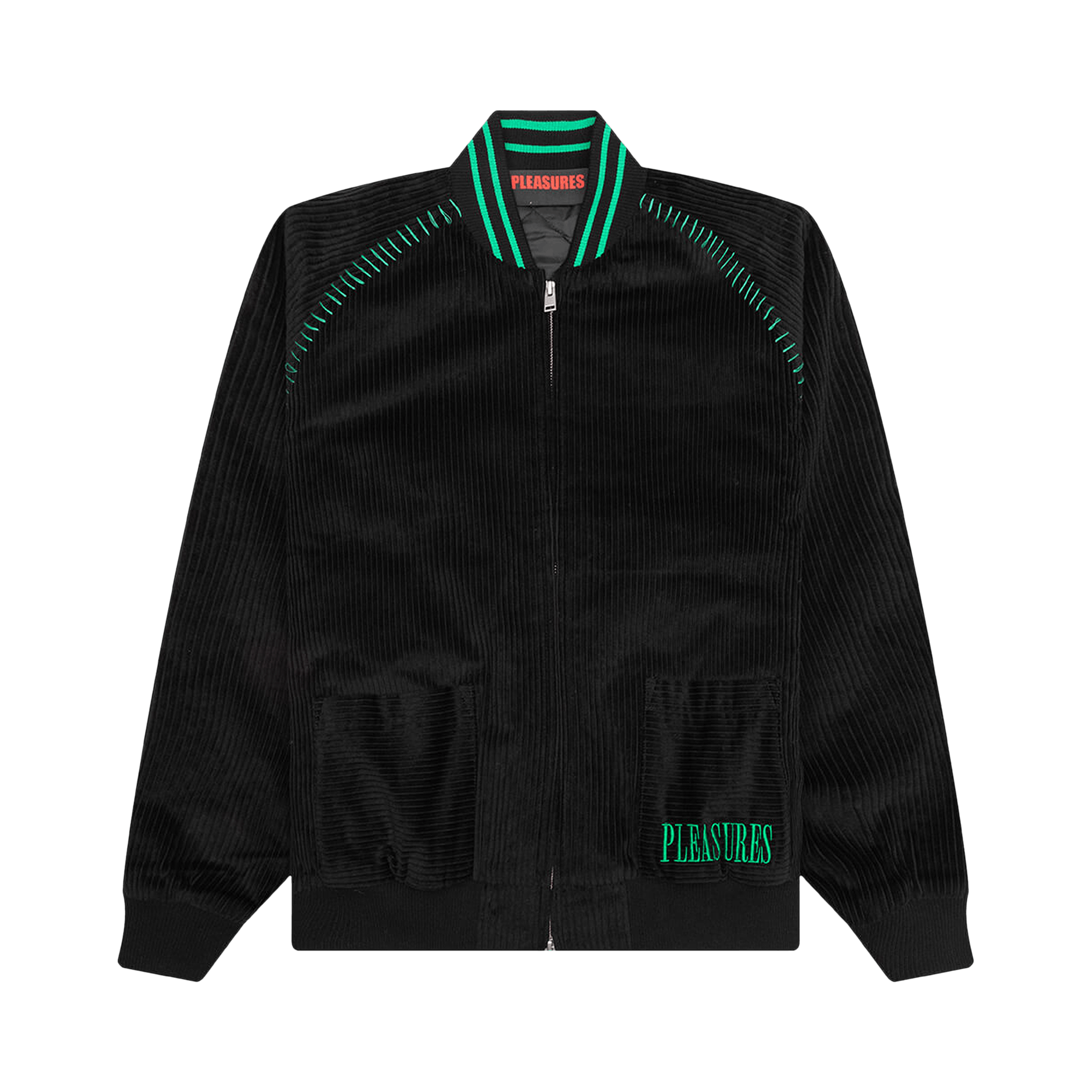 Pleasures Strikeout Cord Jacket 'Black'