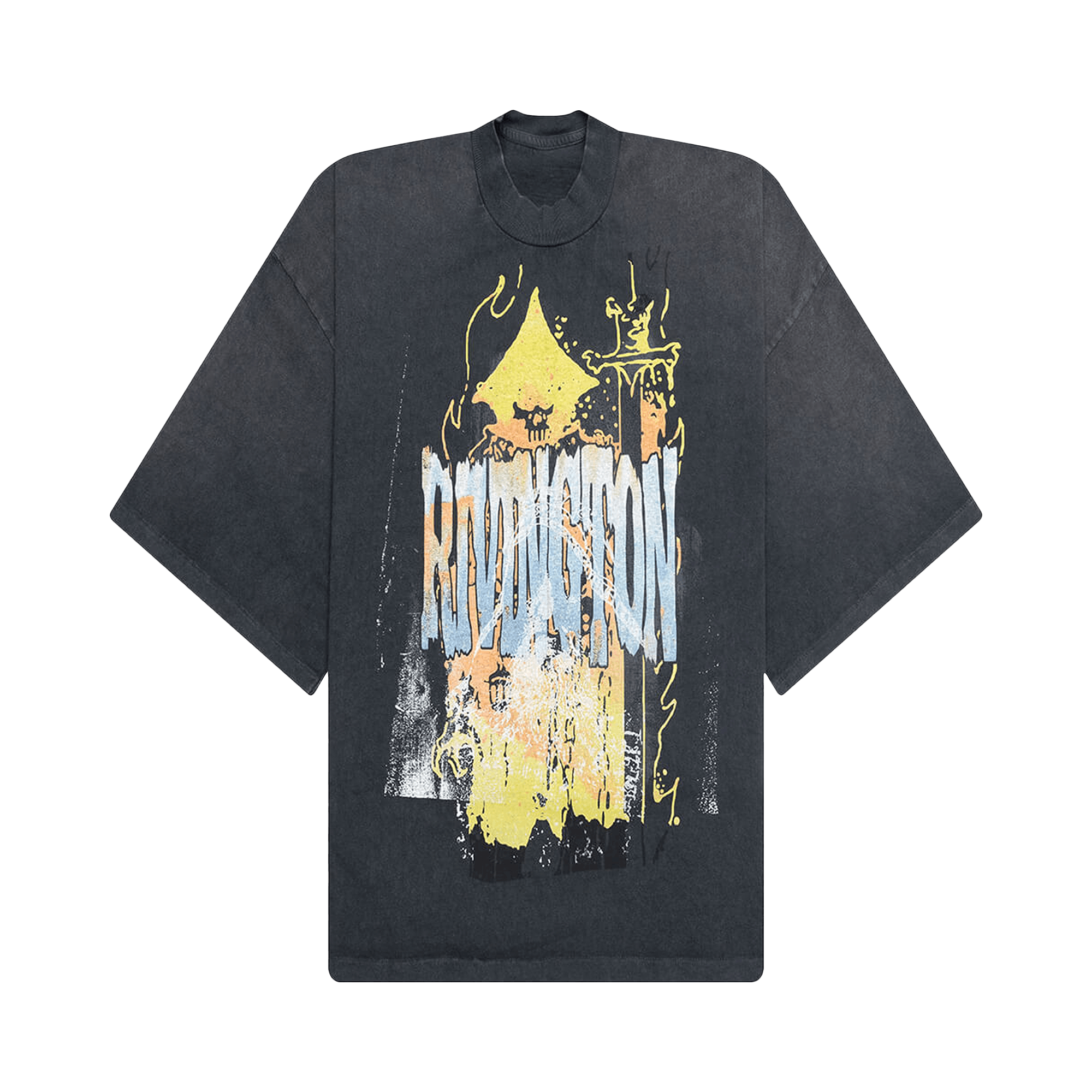 RIVINGTON roi Rebis Forgive Me Vintage T-Shirt 'Vintage Black'