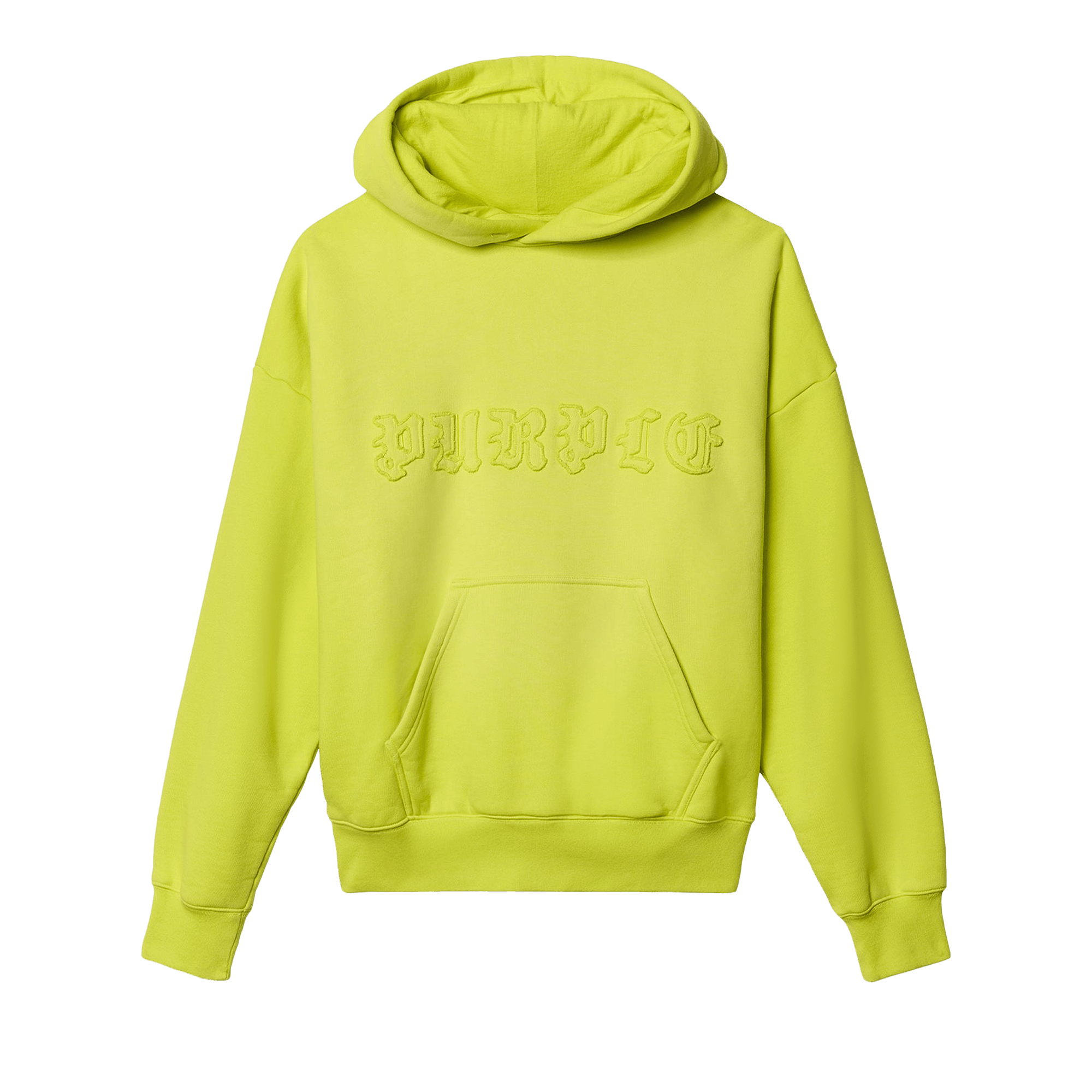 PURPLE BRAND Gothic Appliqué Hoodie 'Green'
