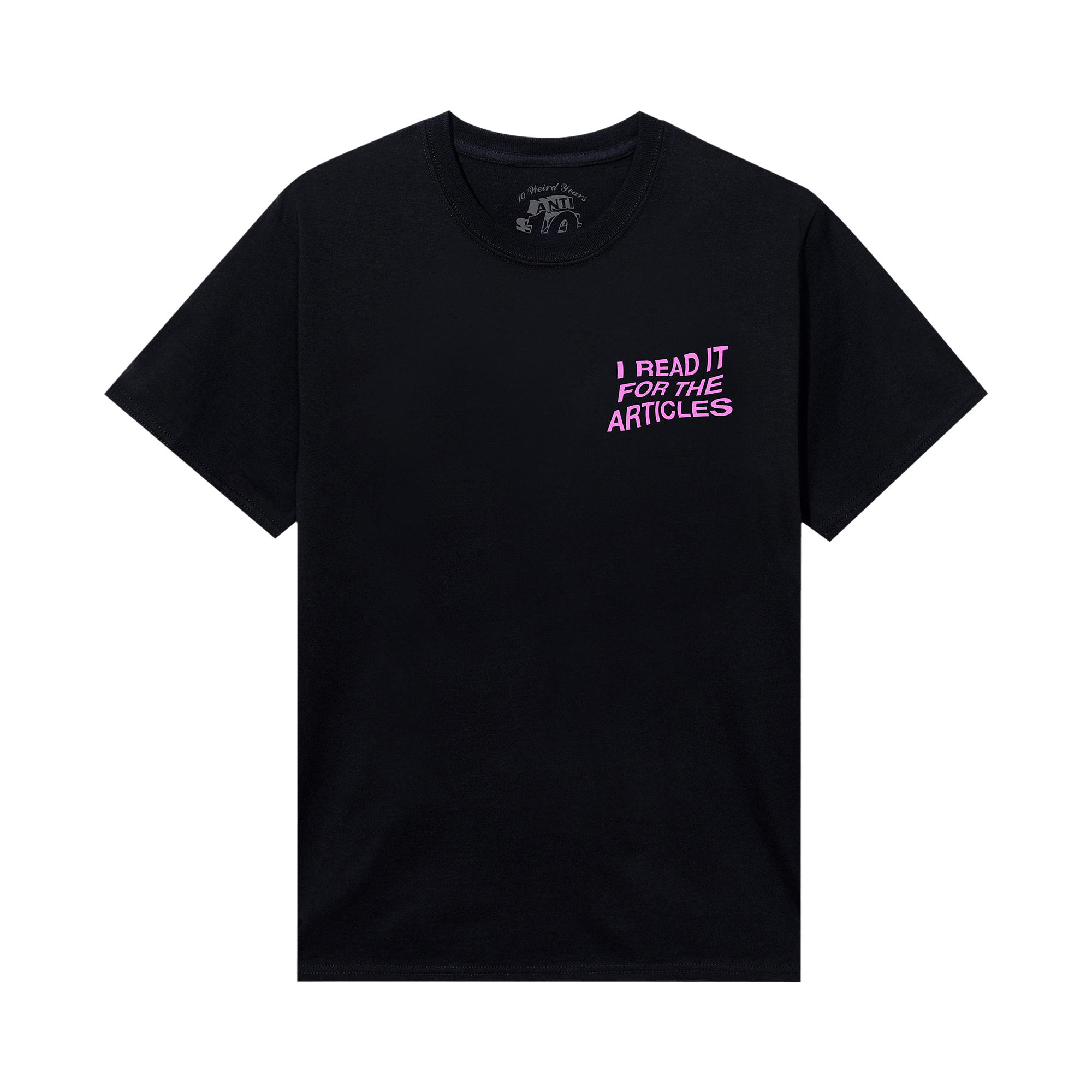 Anti Social Social Club x Playboy Read It Tee 'Black'