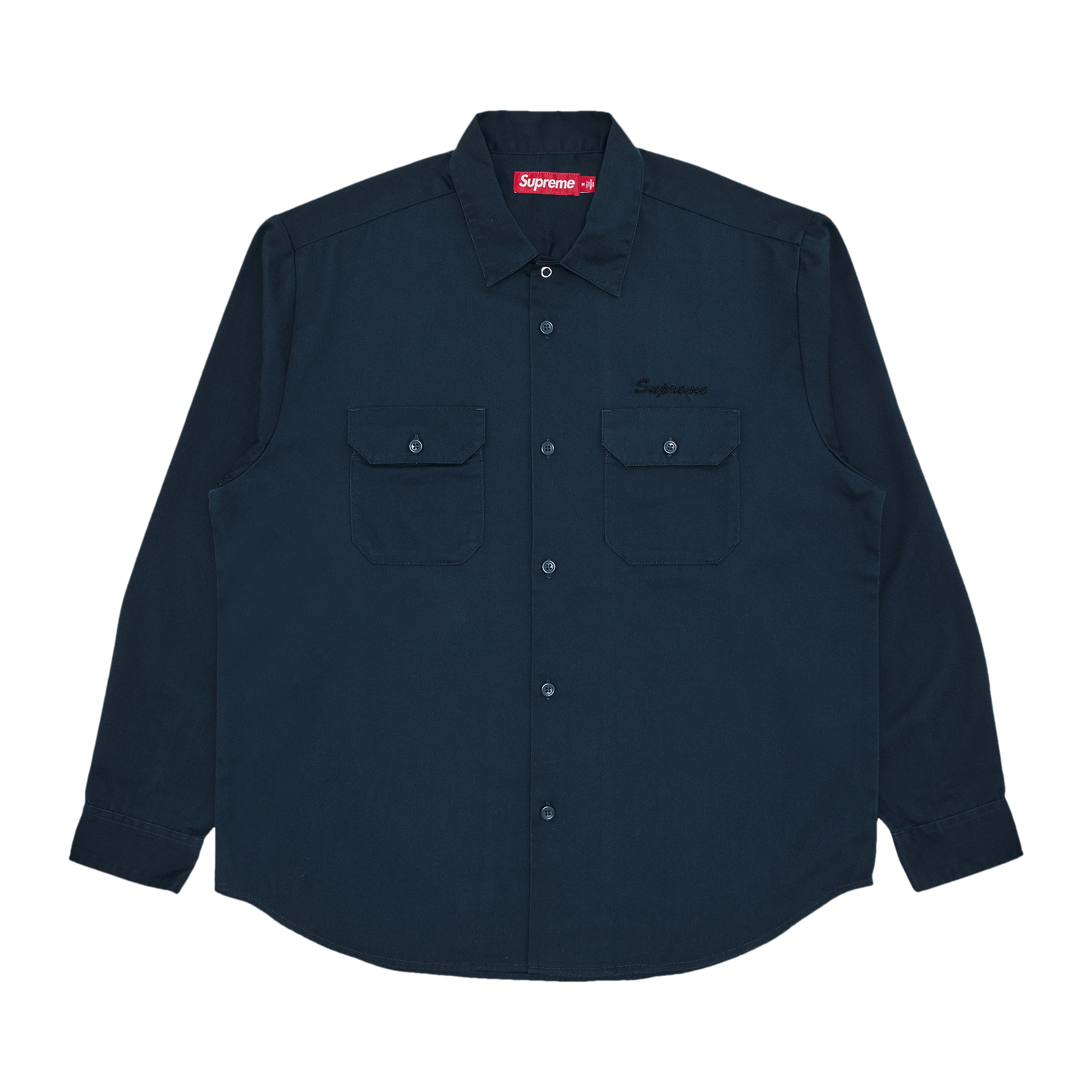 Supreme Snow White Work Shirt 'Light Navy'