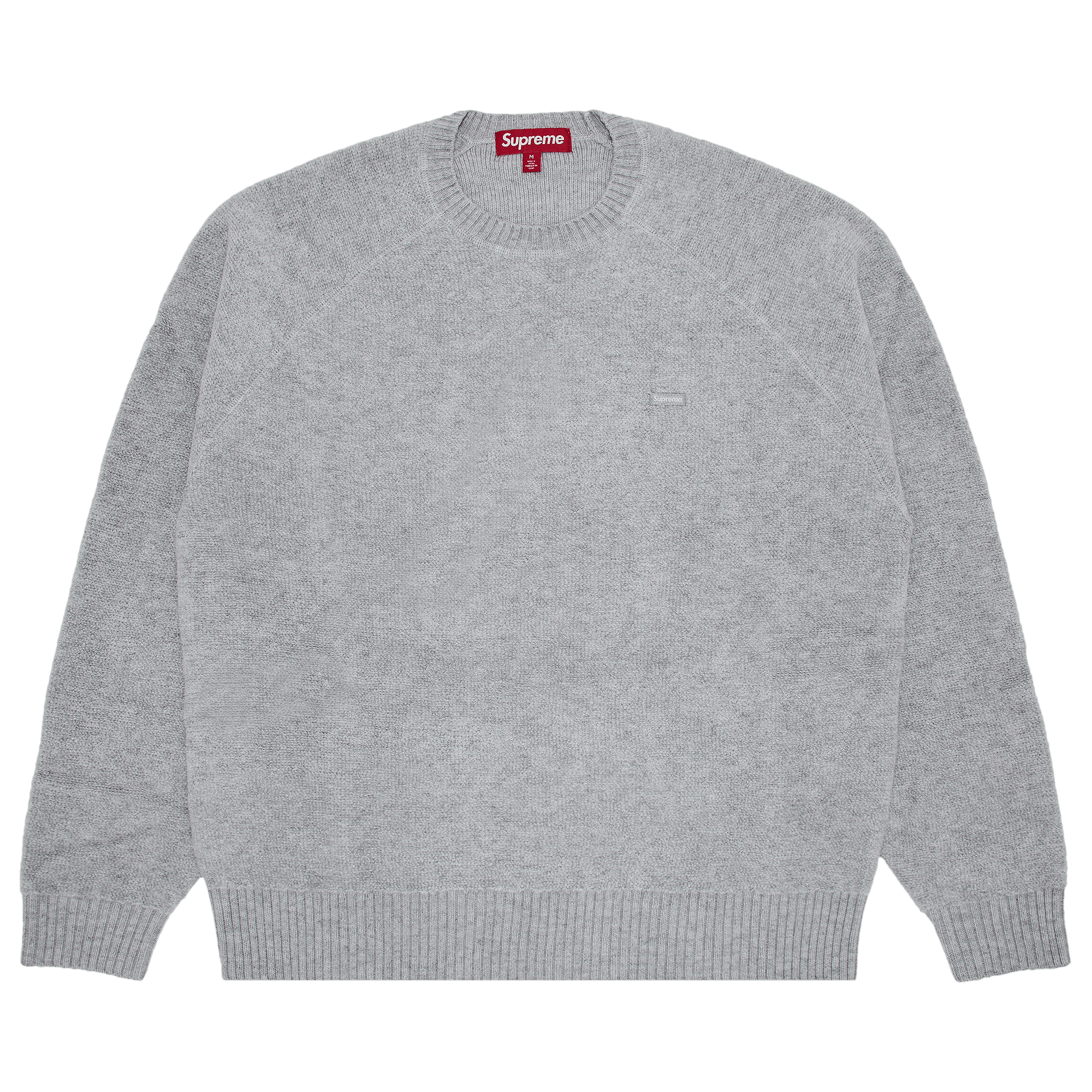 Supreme Terry Small Box Sweater 'Heather Grey'