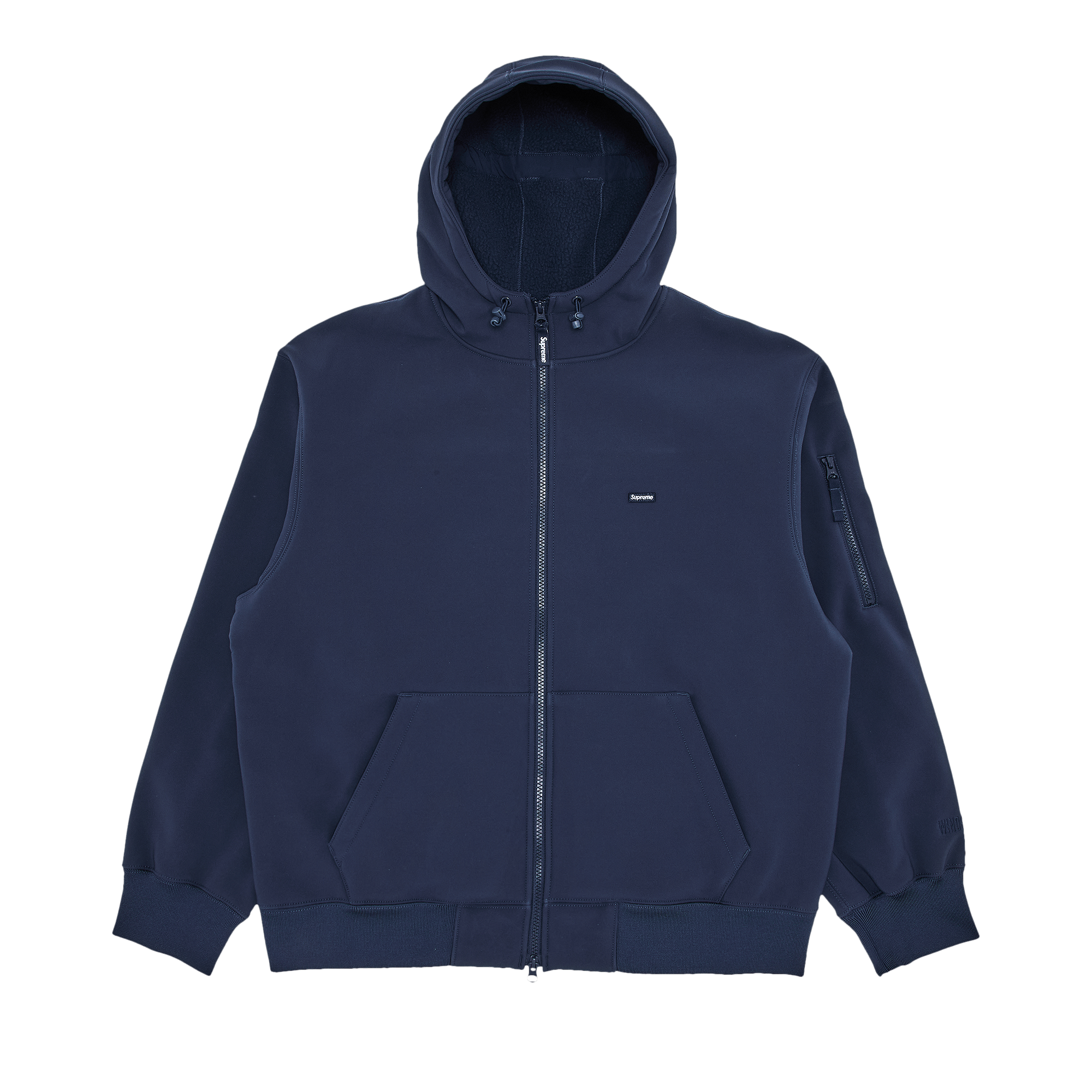 Supreme WINDSTOPPER Zip Up Hooded Sweatshirt 'Navy'