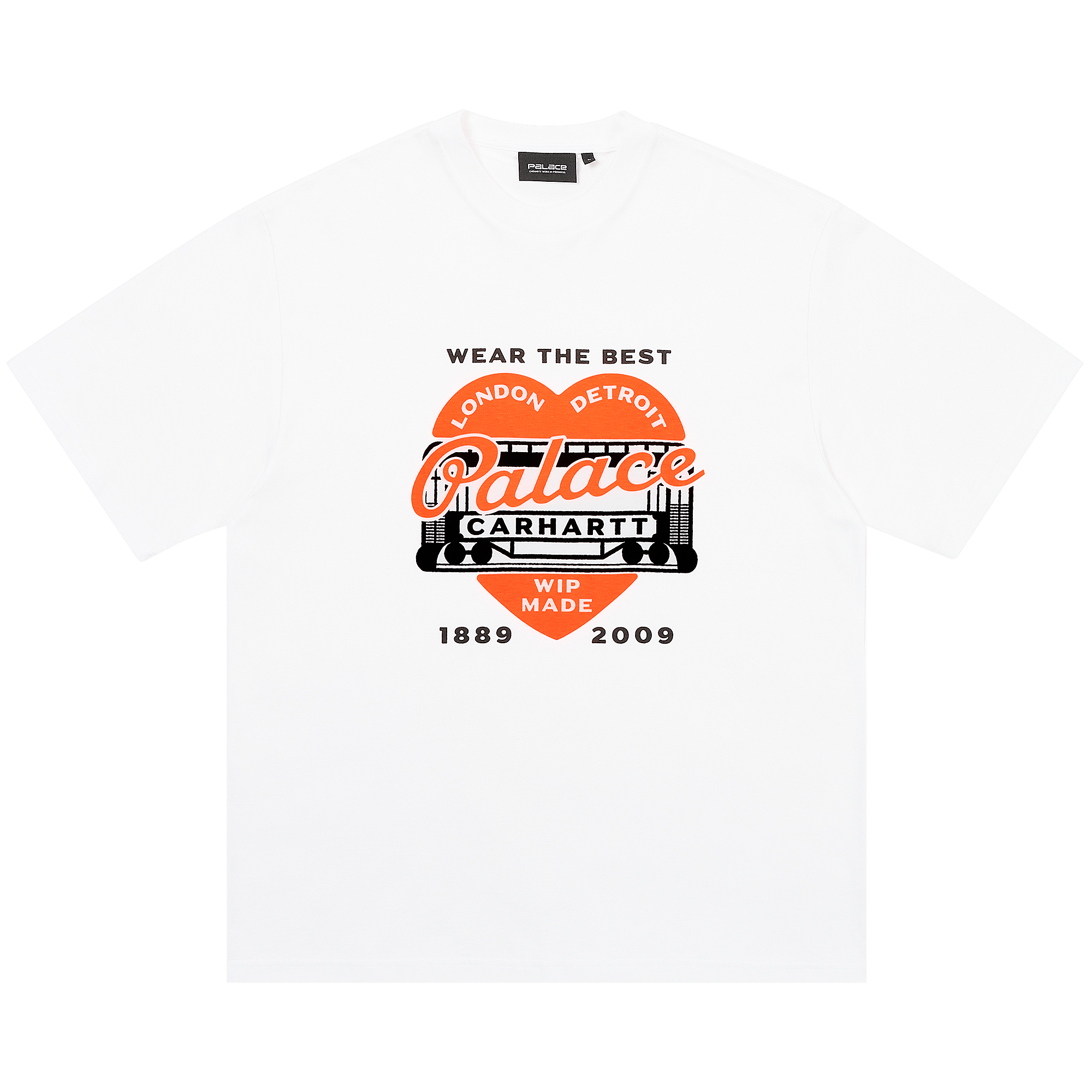 Palace x Carhartt WIP Heart T-Shirt 'White'