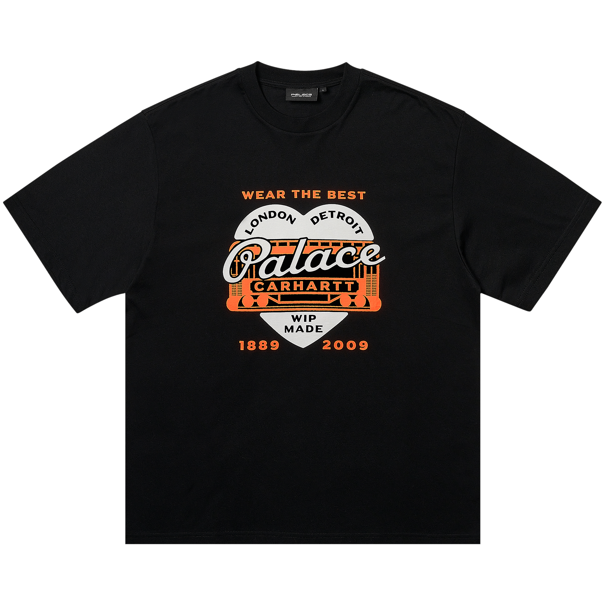 Palace x Carhartt WIP Heart T-Shirt 'Black'