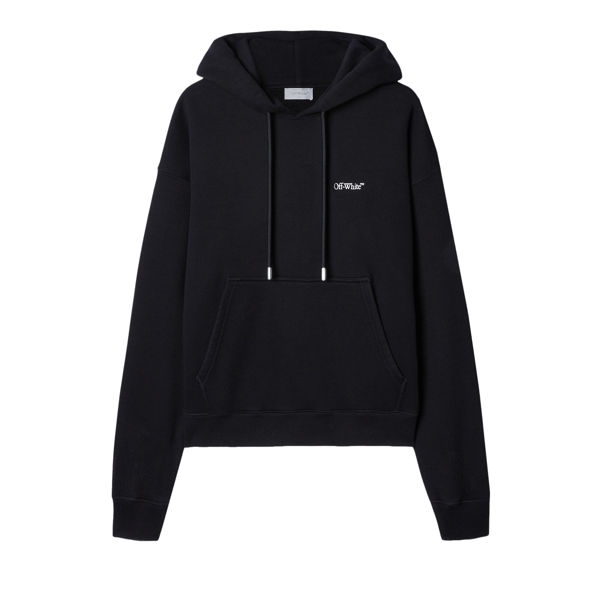Off-White Windy Arrow Skate Hoodie 'Black/White'