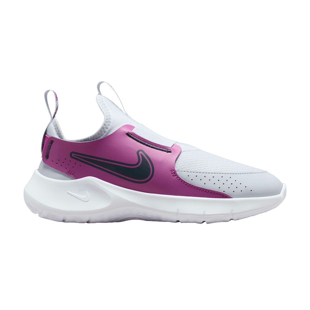 Nike Flex Runner 3 GS 'Football Grey Hot Fuchsia'