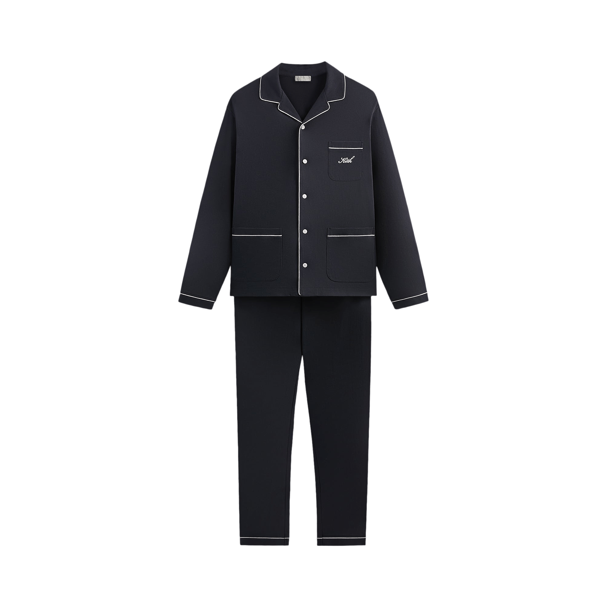 Kith Script Pajama Set 'Black'