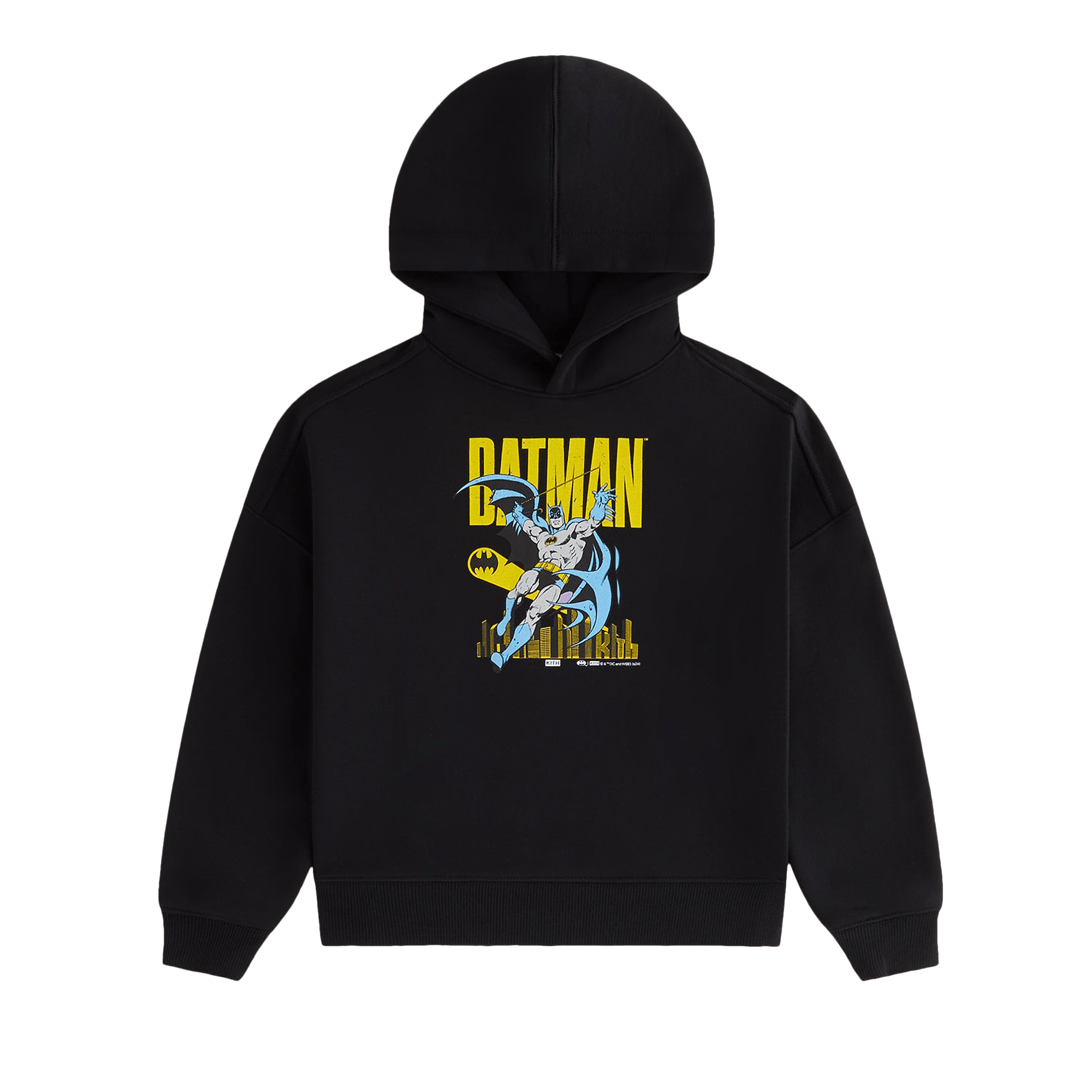 Kith Kids x Batman Classic Vintage Hoodie 'Black'