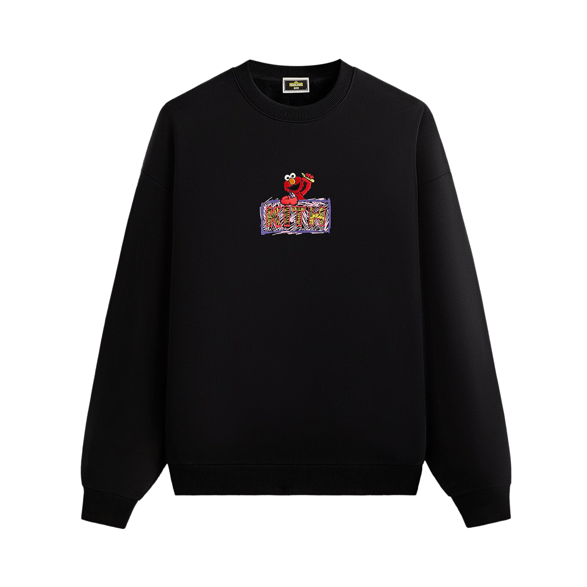 Kith x Sesame Street Elmo Nelson Crewneck 'Black'