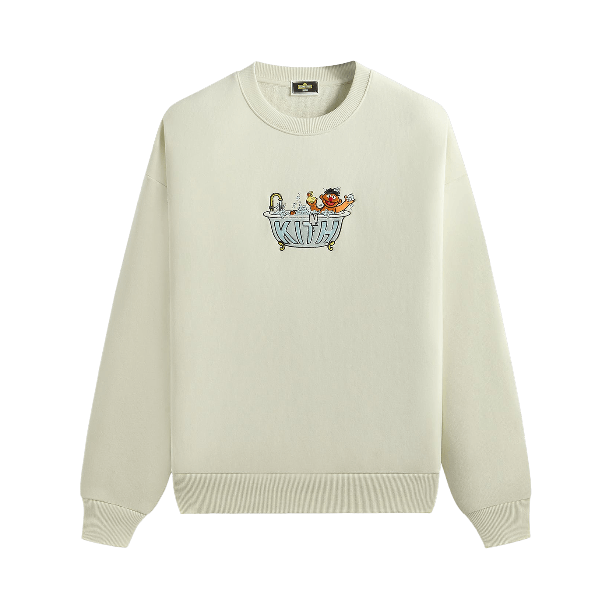 Kith x Sesame Street Ernie Nelson Crewneck 'Chalk'