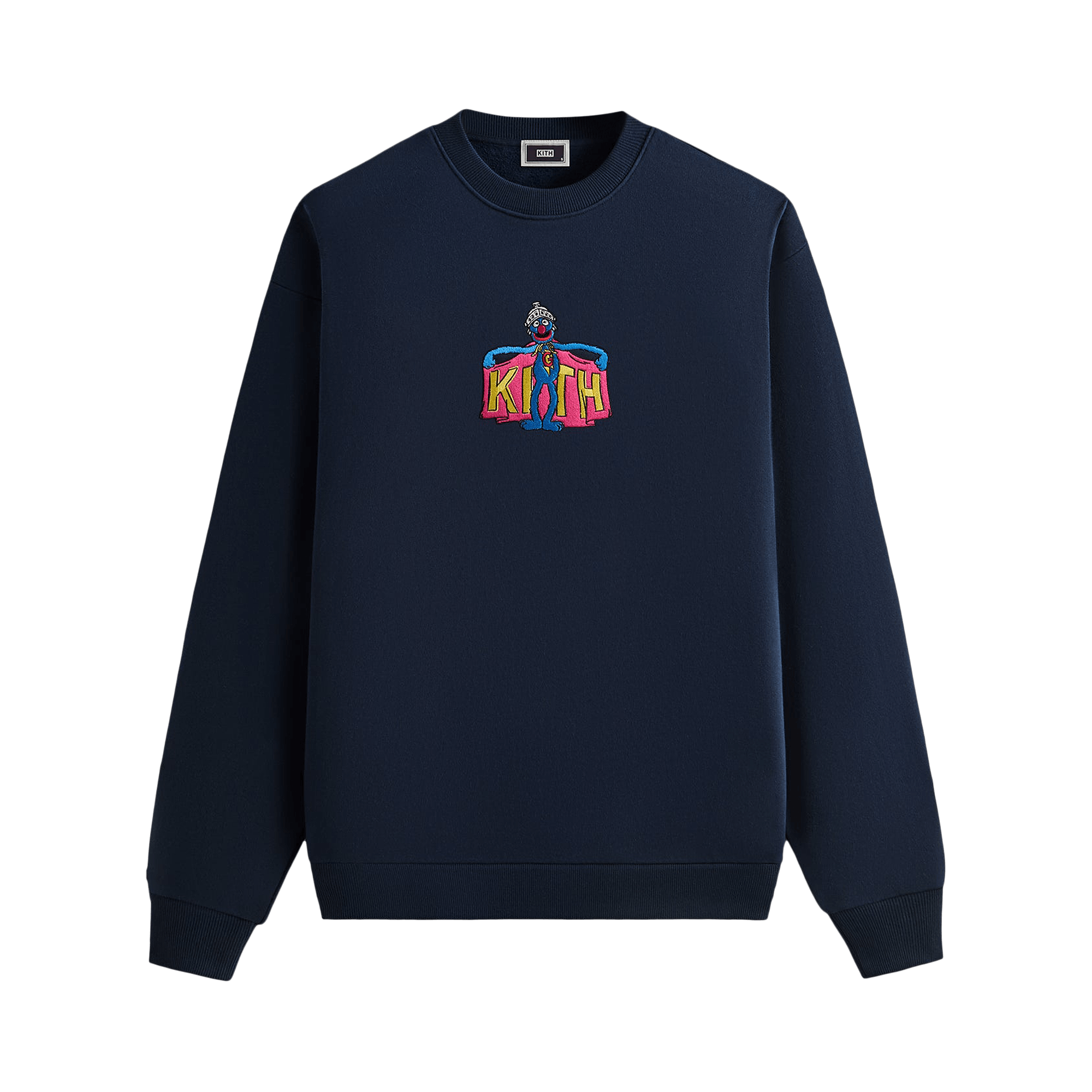 Kith x Sesame Street Super Grover Nelson Crewneck 'Nocturnal'