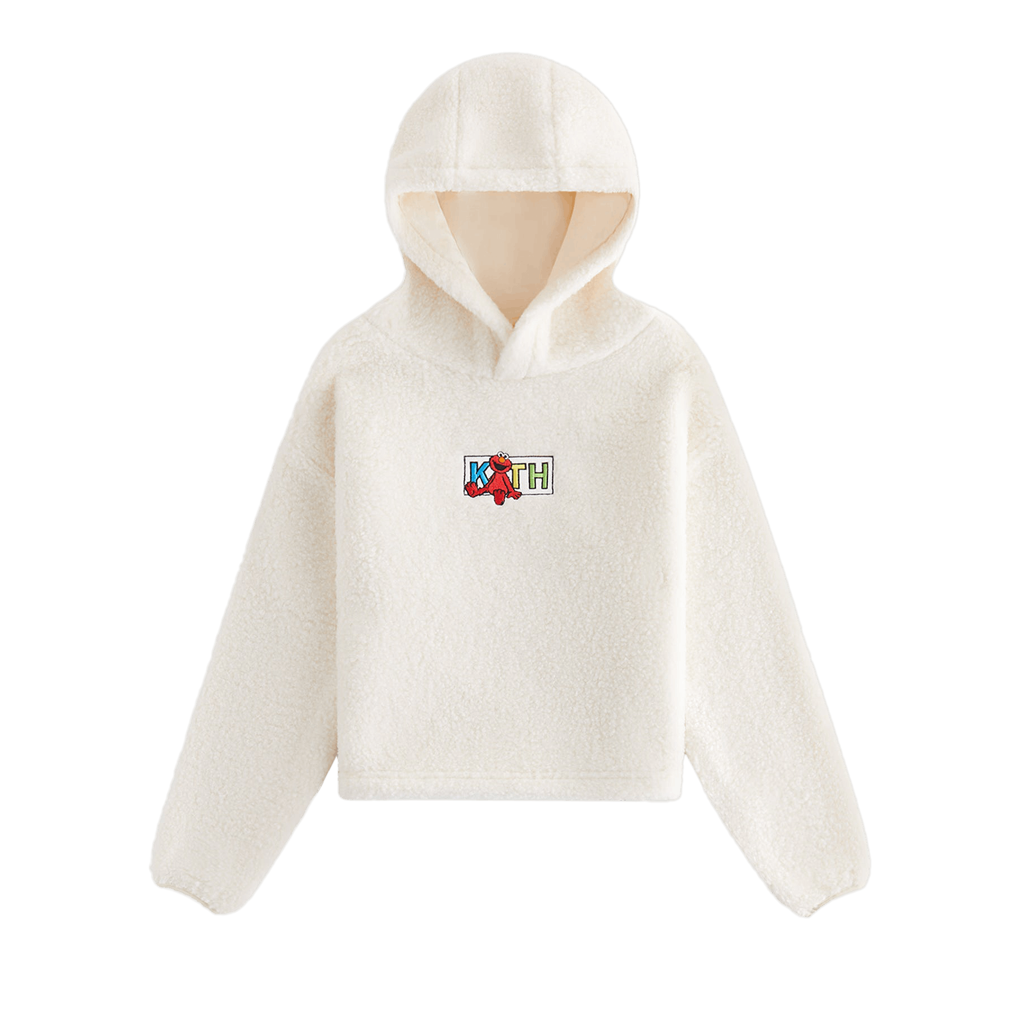 Kith Kids x Sesame Street Sherpa Hoodie 'Sandrift'