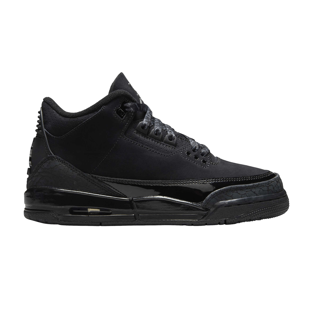 Air Jordan 3 Retro Grade School Black Cat 2025 DM0967-001