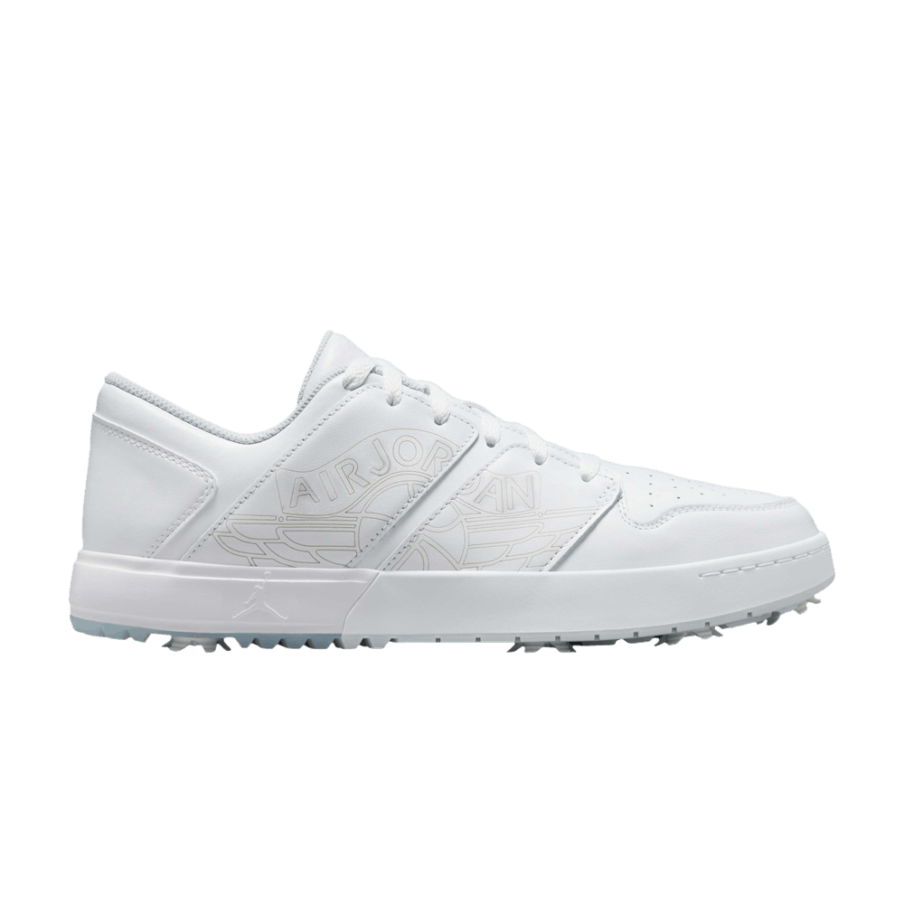 Air Jordan Nu Retro 1 Low Golf 'White Pure Platinum'