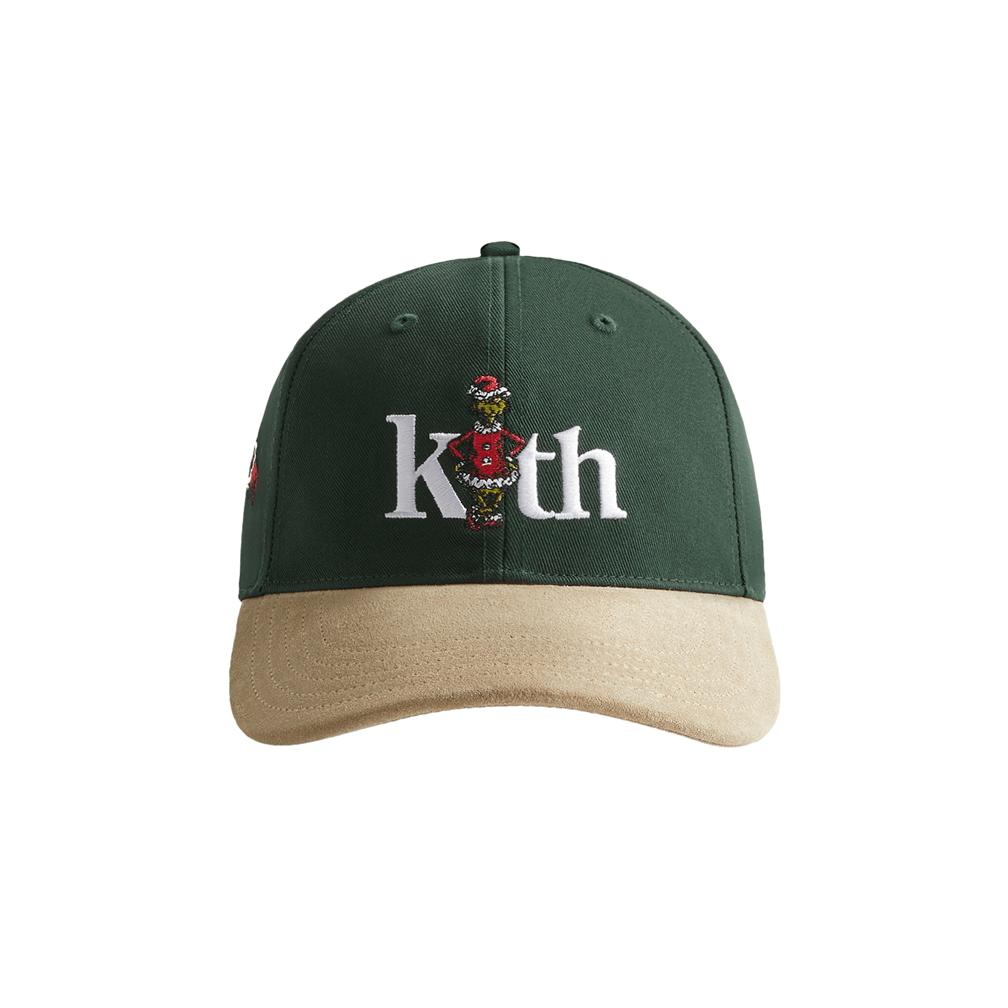 Kith x The Grinch Suede Brim Aaron Cap 'Stadium'