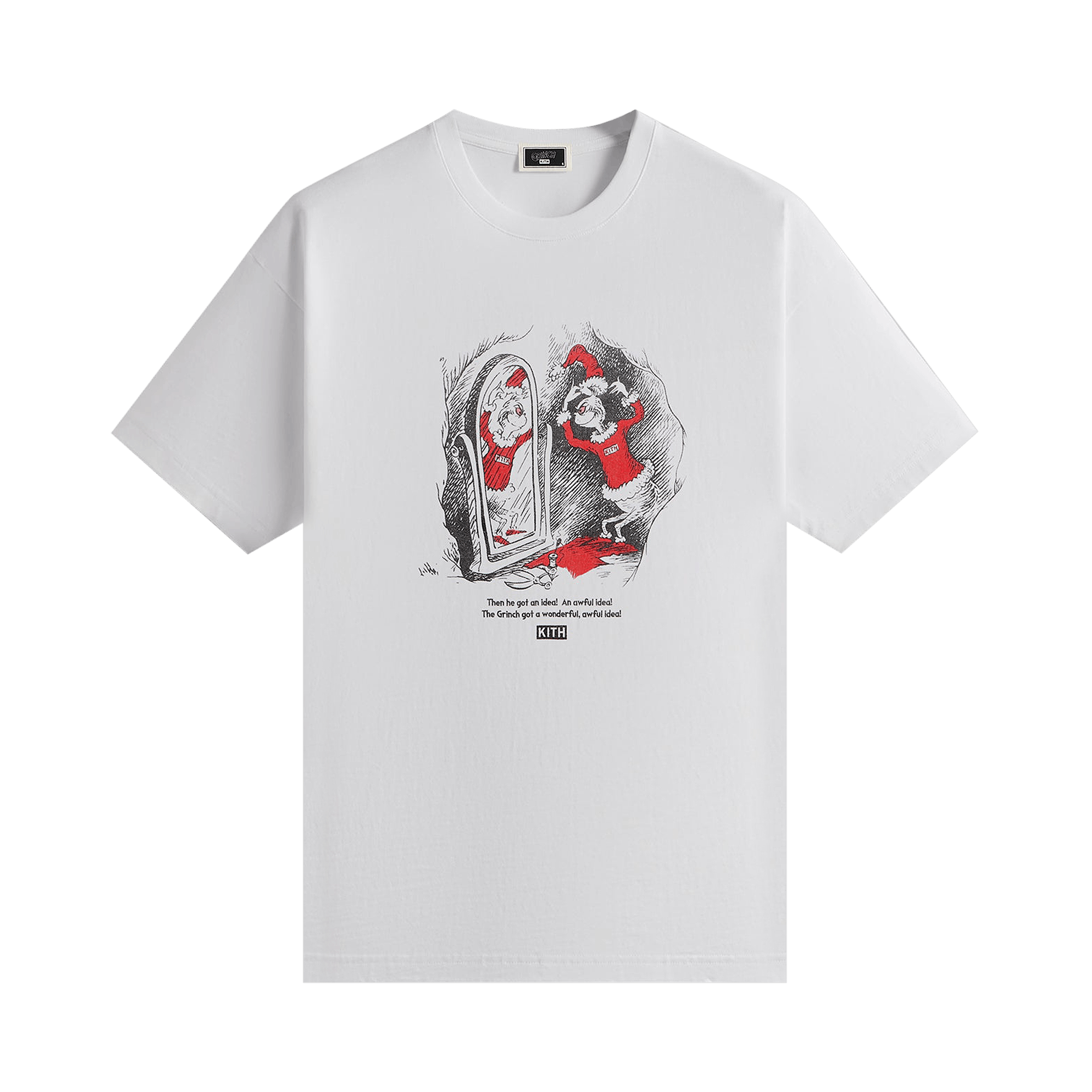 Kith x The Grinch Santa Vintage Tee 'White'