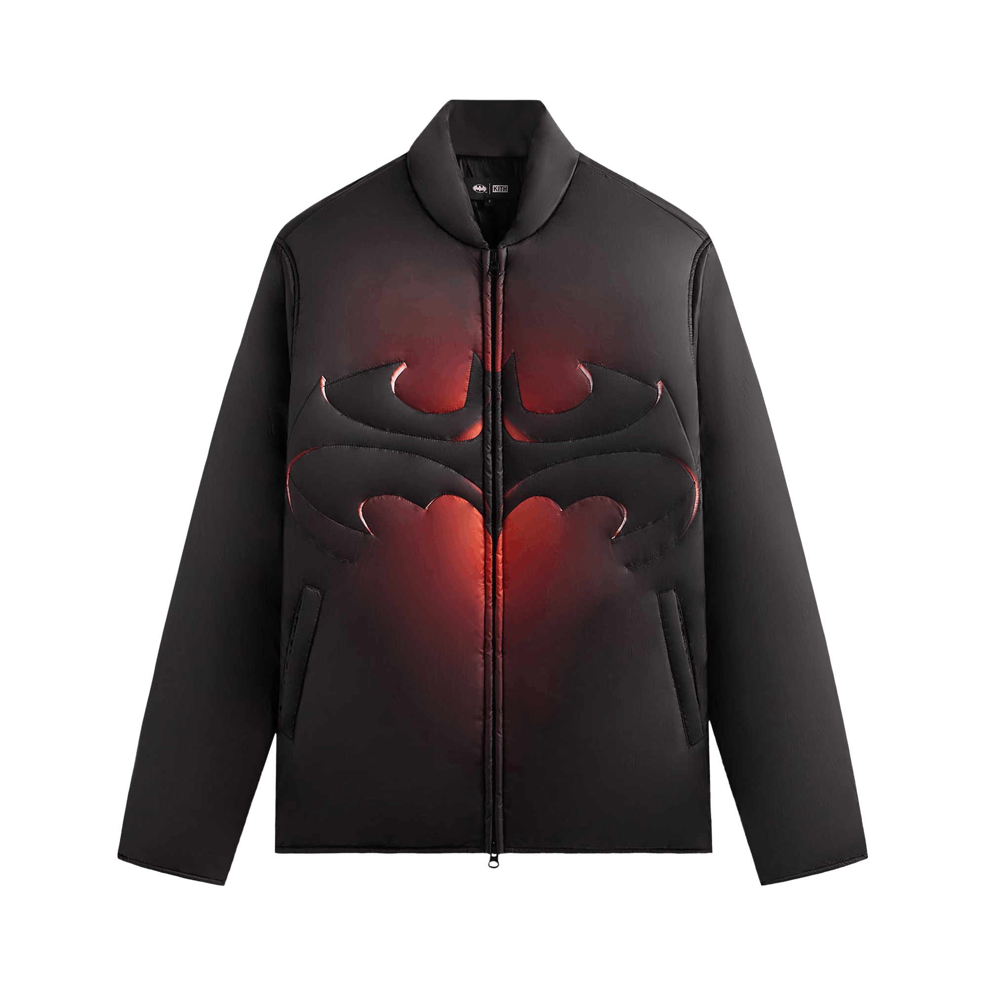 Kith x Batman Brixton Quilted Puffed Jacket 'Black'