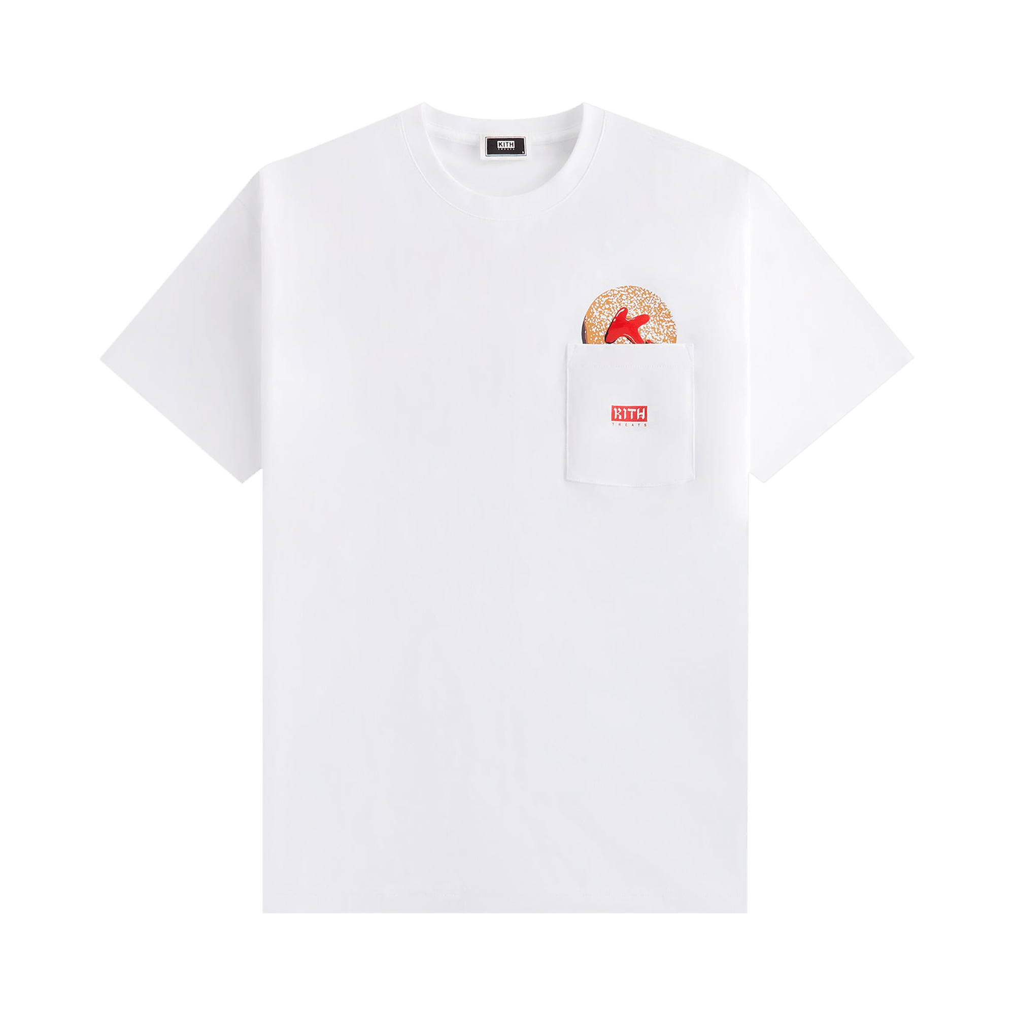 Kith Treats Jelly Doughnut Pocket Tee 'White'