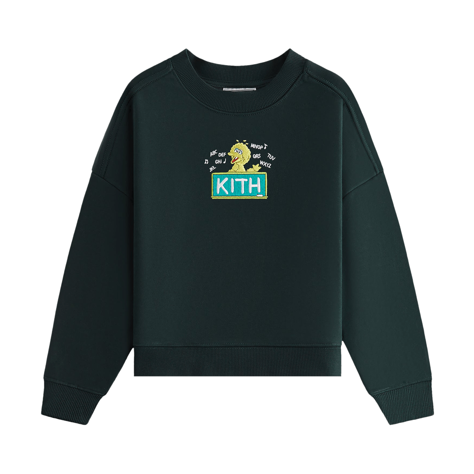 Kith Kids x Sesame Street Big Bird Nelson Crewneck 'Stadium'