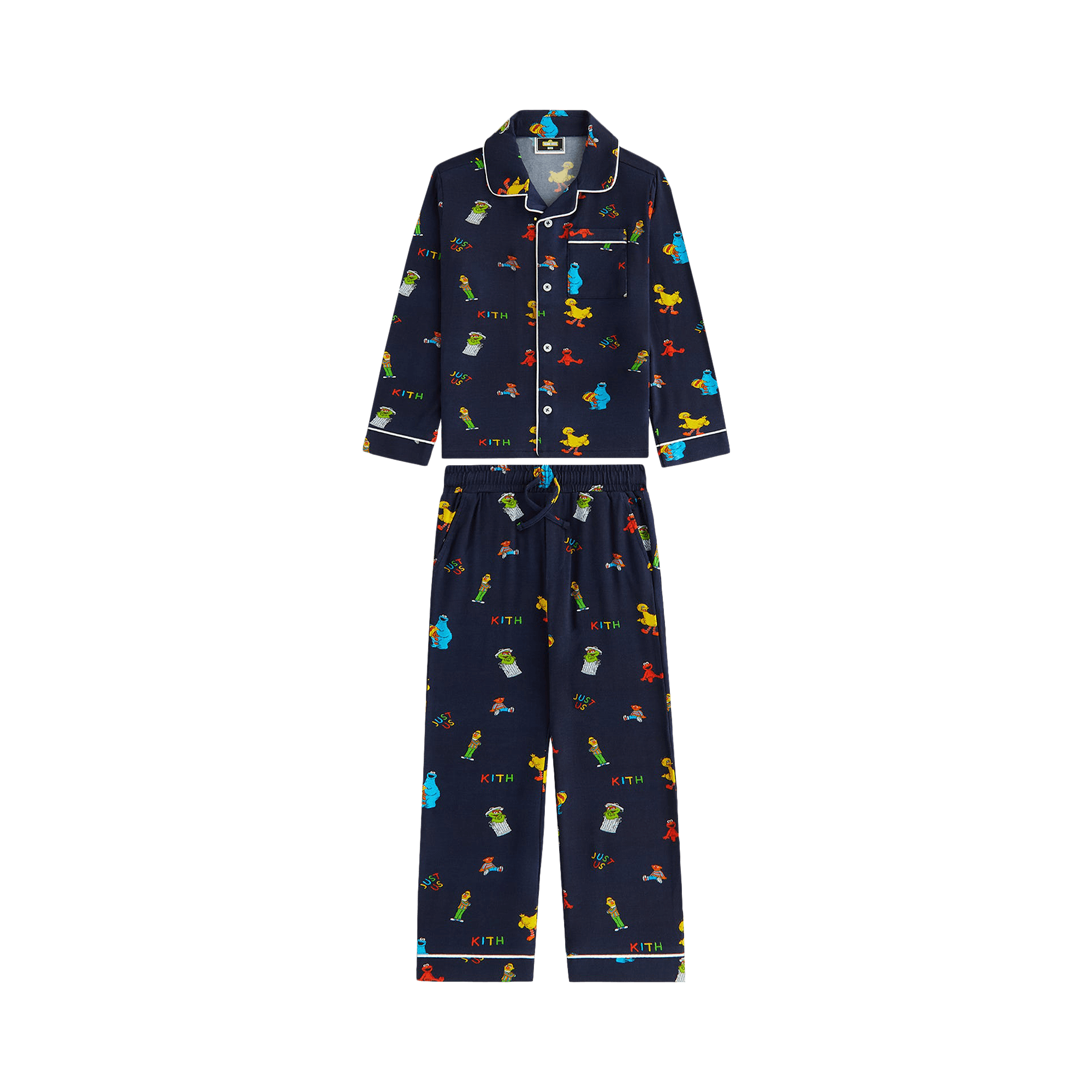 Kith Kids x Sesame Street Pajama Set 'Nocturnal'