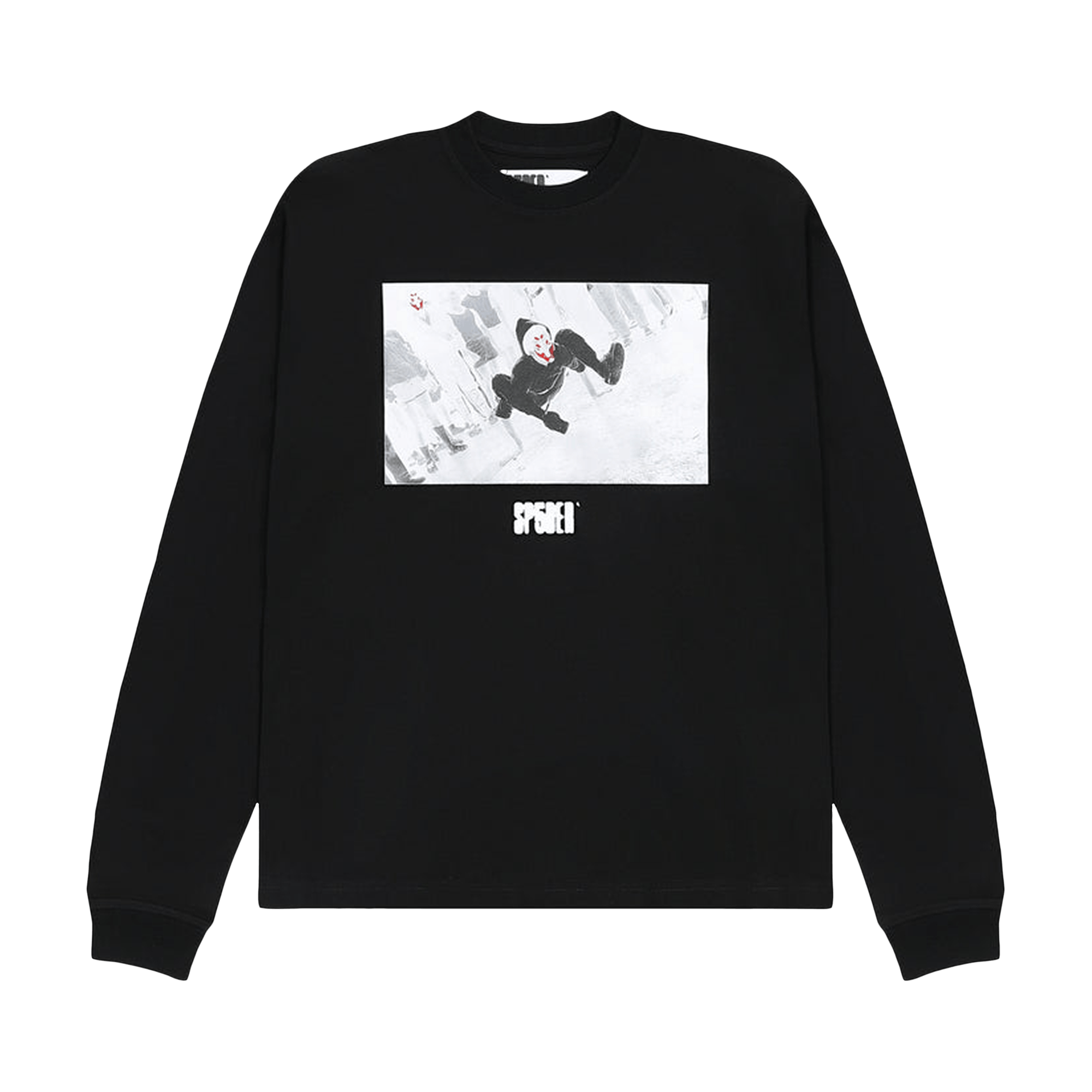 Sp5der Spidey Boy Long-Sleeve HW Tee 'Black'