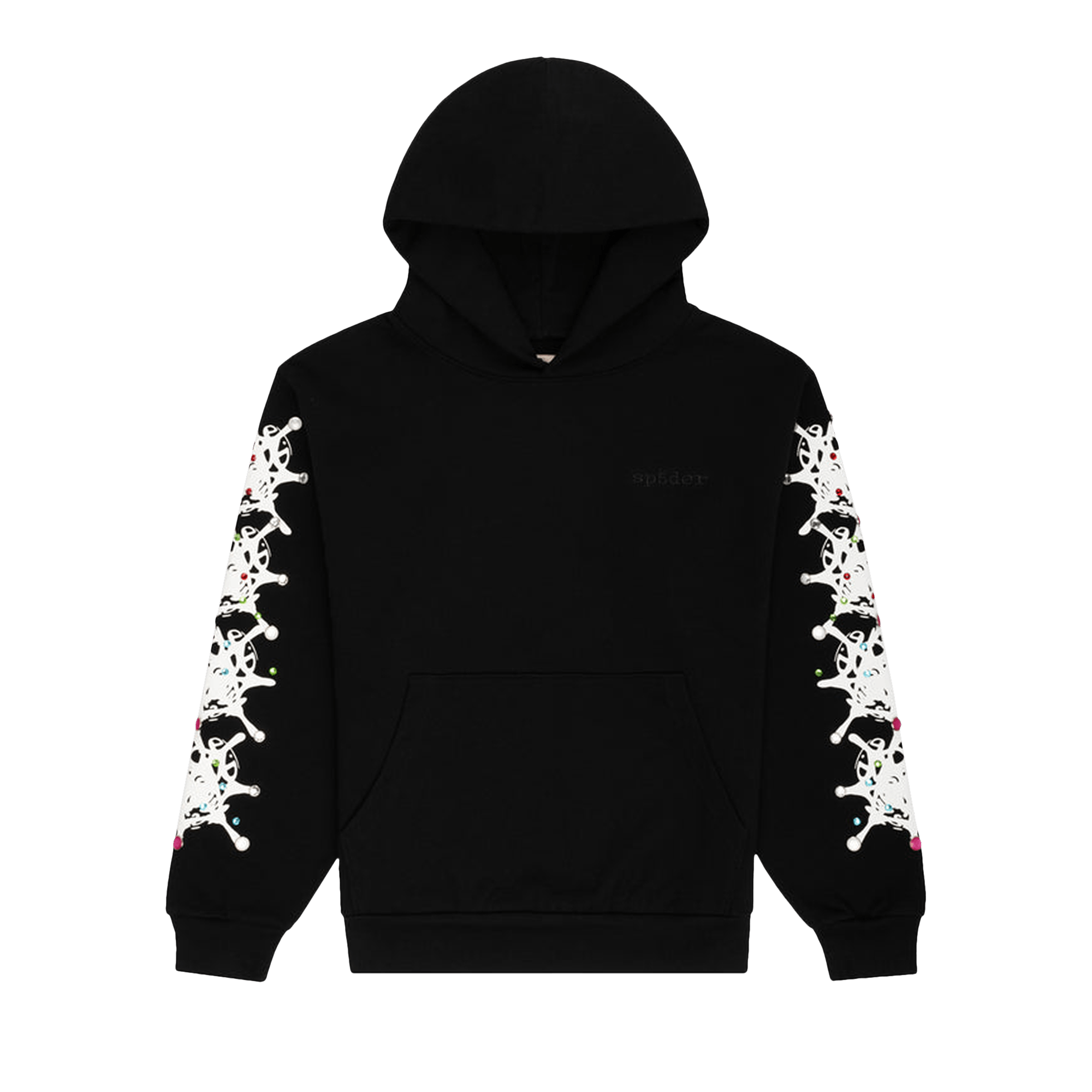 Sp5der Stone Hoodie 'Black'