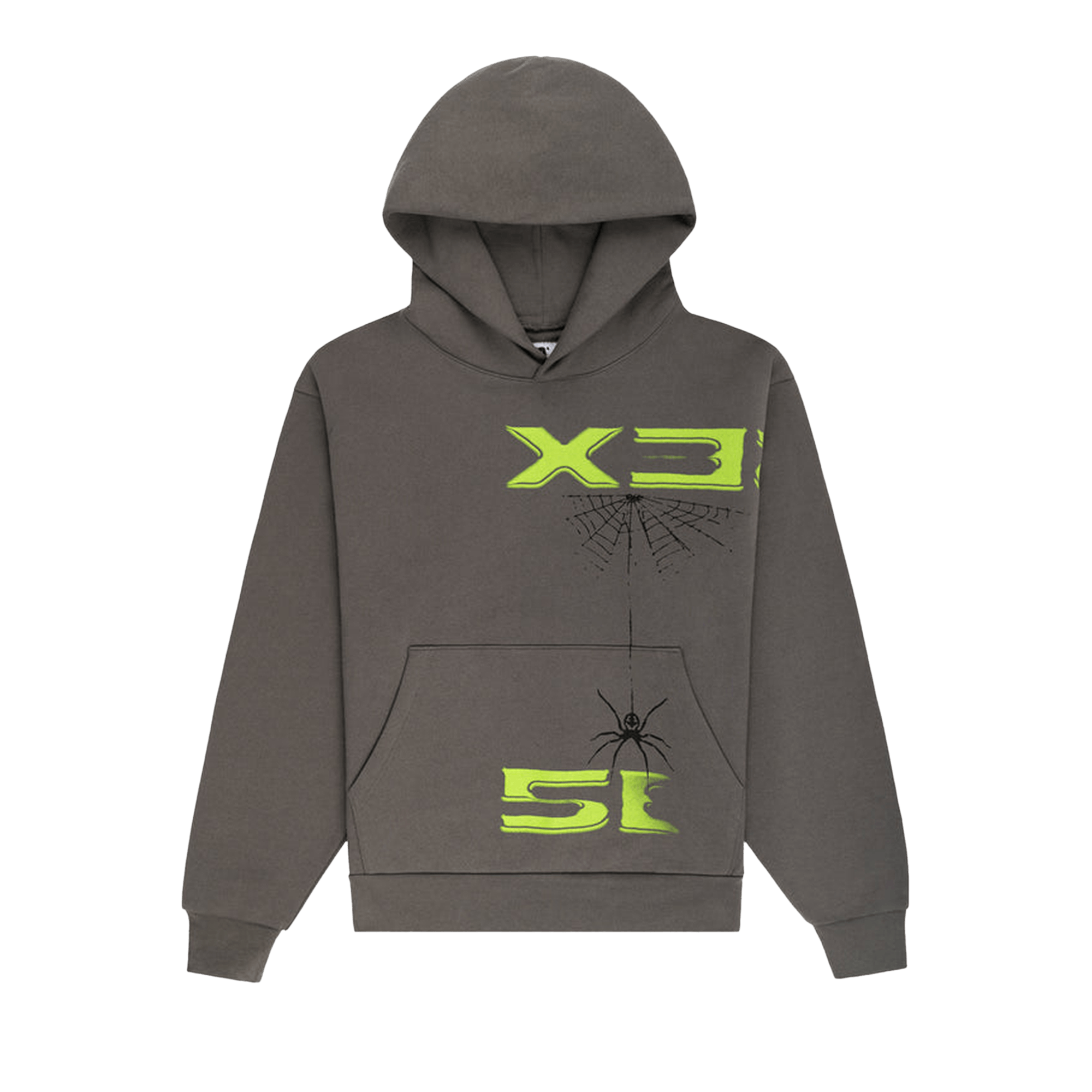 Sp5der 5Ex Hoodie 'Slate Grey'