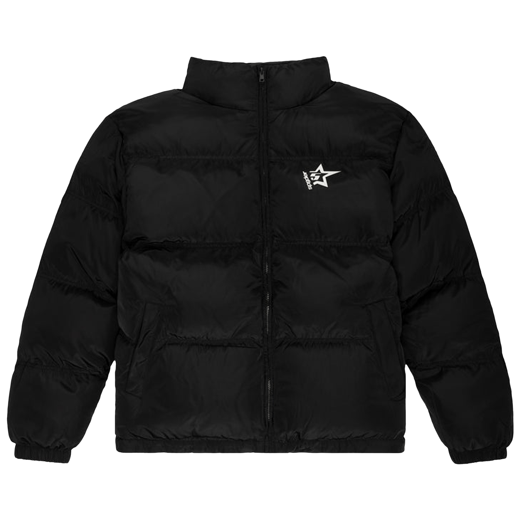Sp5der 5Star Puffer Jacket 'Black'