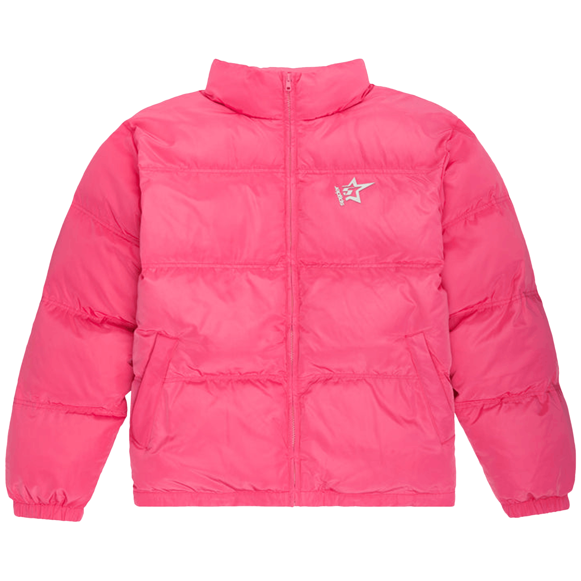 Sp5der 5Star Puffer Jacket 'Pink'