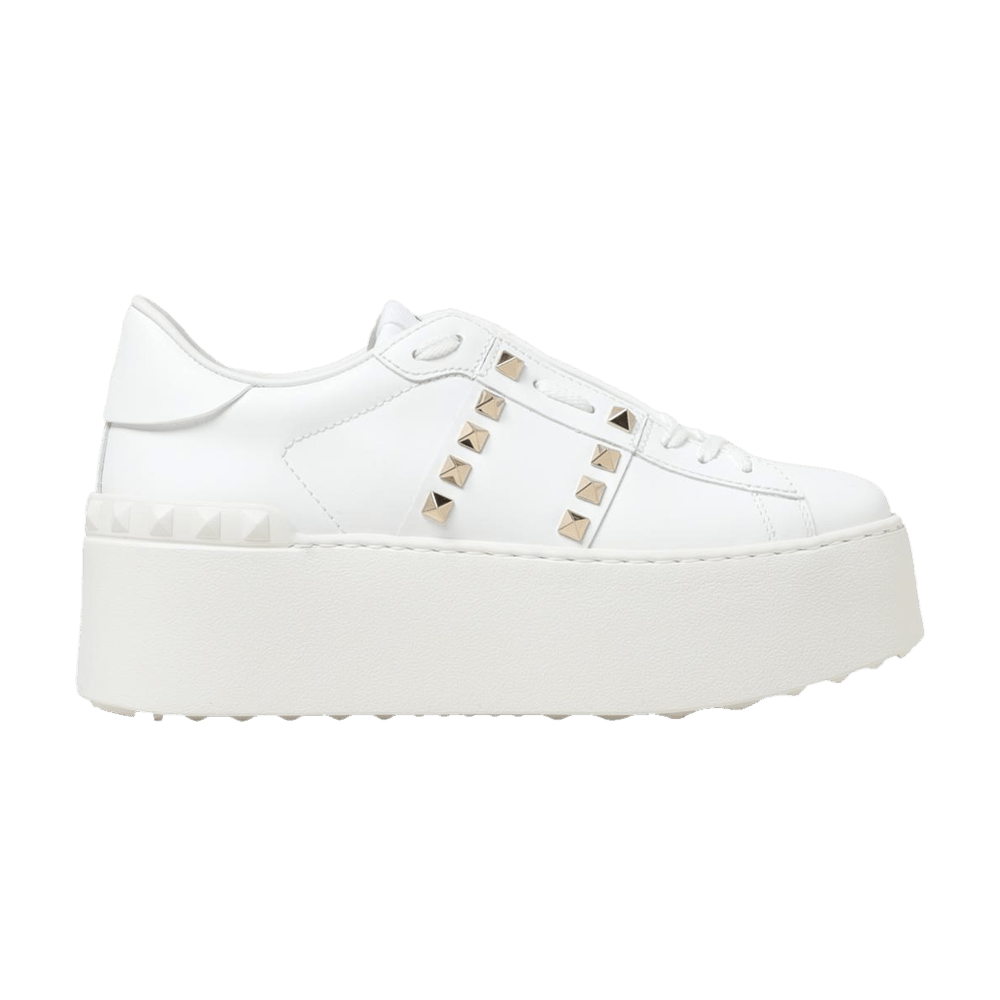 Valentino Wmns Rockstud Platform 'Untitled - White'