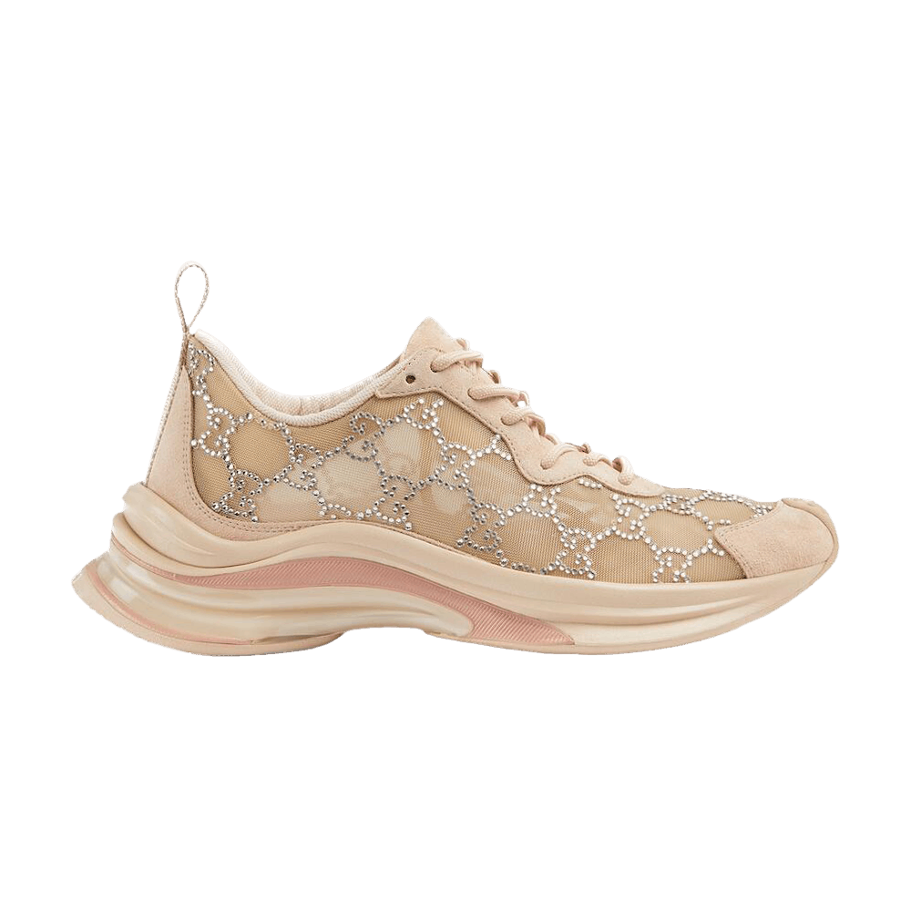Gucci Wmns Run Sneaker 'GG Crystal - Light Powder'