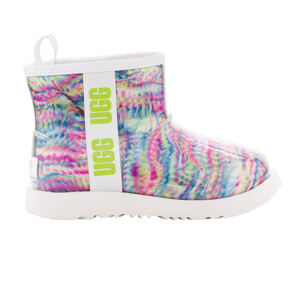 UGG Classic Clear Mini Pixelate Boot Kids 'Multi-Color'