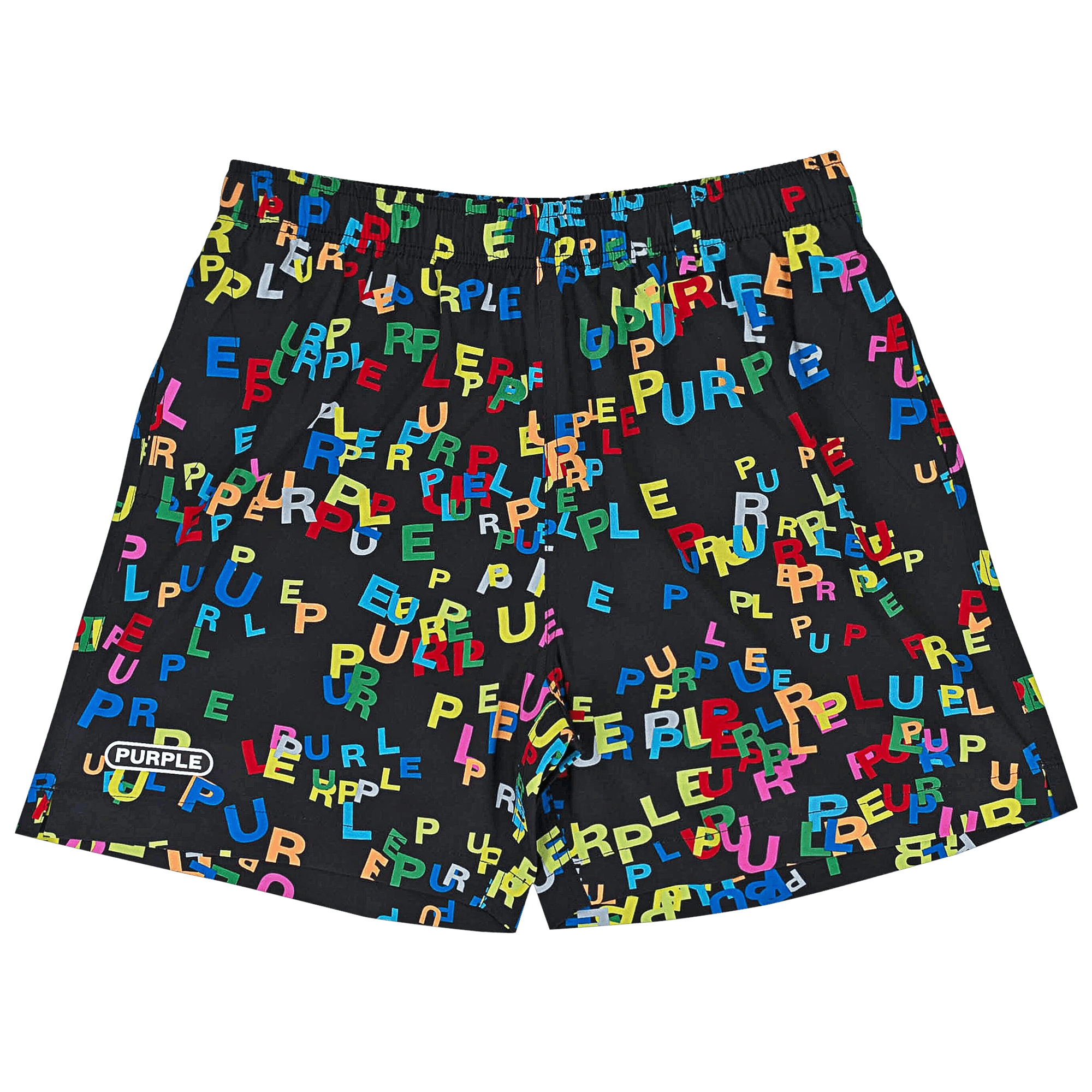 PURPLE BRAND Polyester All Round Shorts 'Multicolor'