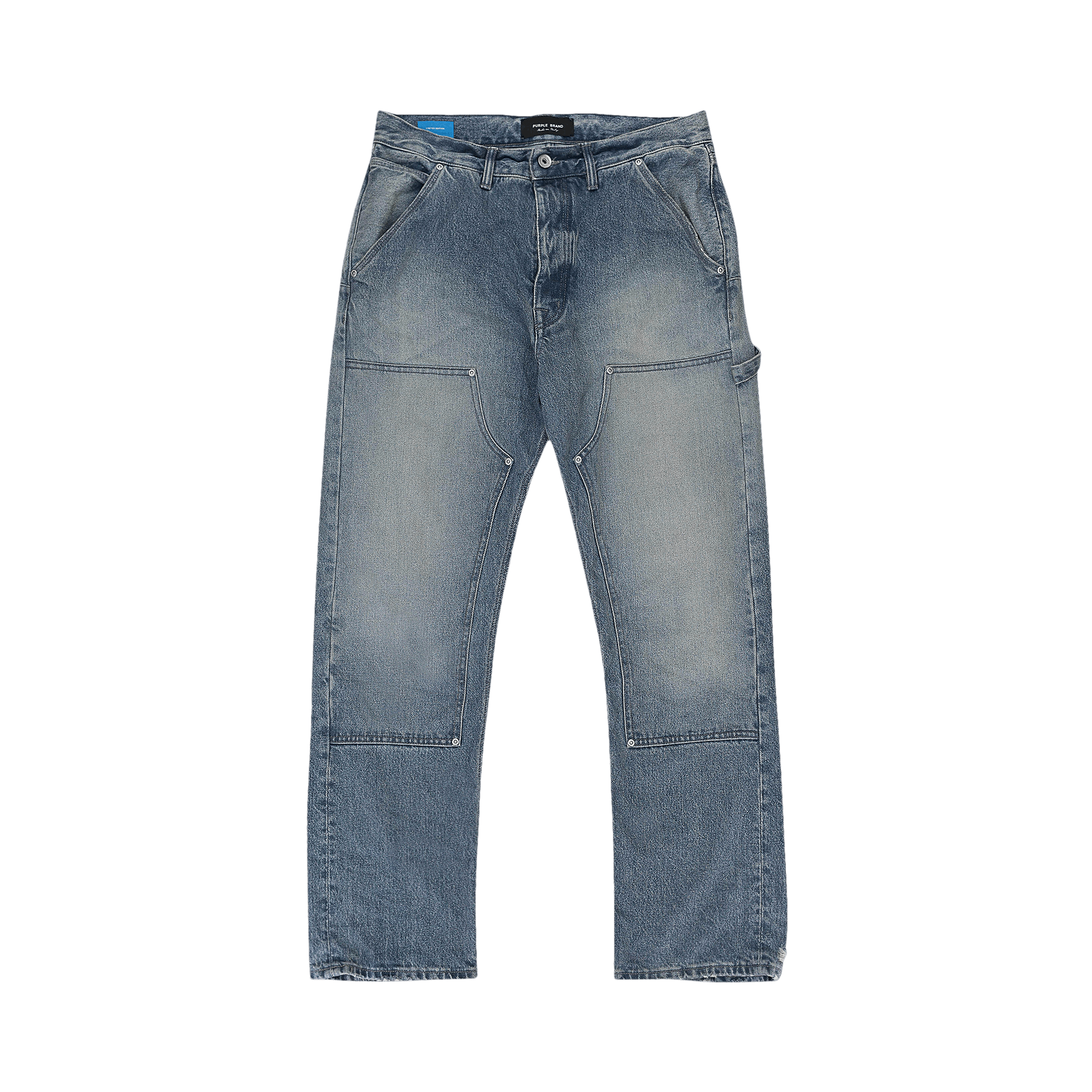 PURPLE BRAND Carpenter Skinny Jeans 'Sun Faded Denim'