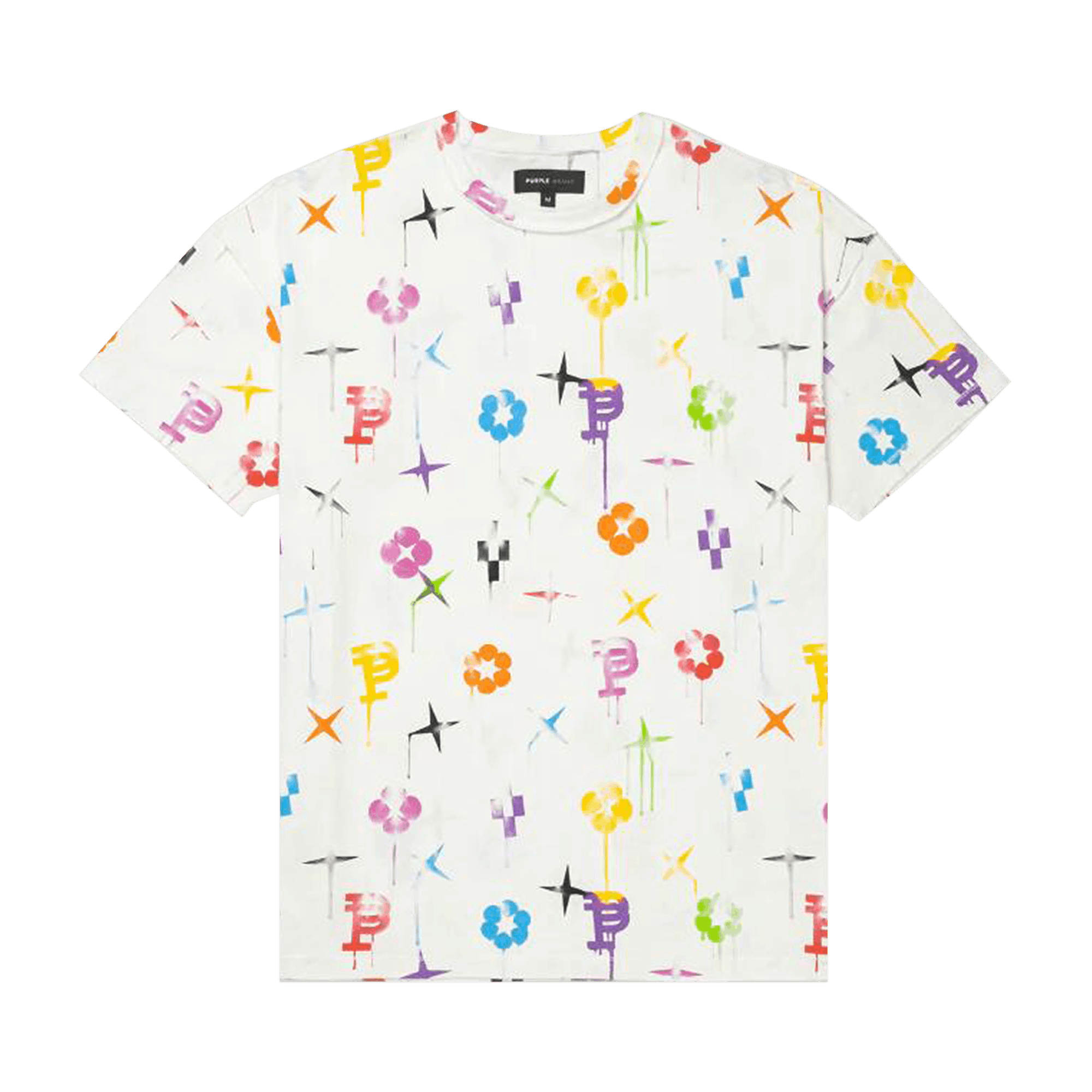 PURPLE BRAND Textured Inside Out Tee 'Off White'