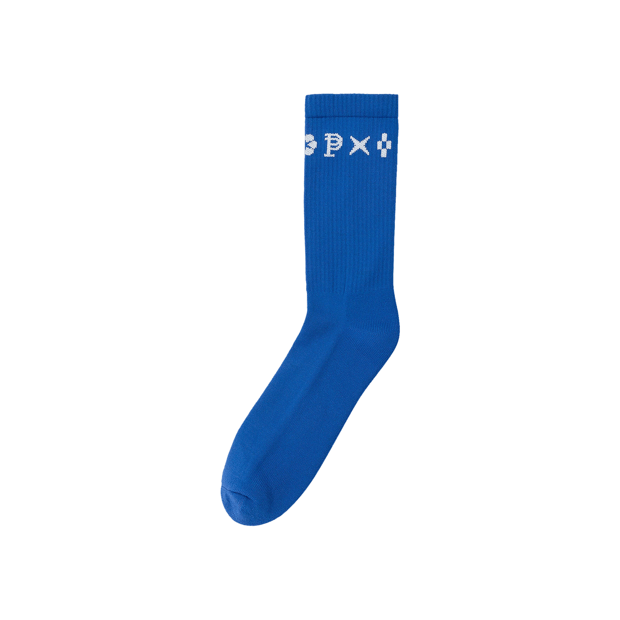 PURPLE BRAND Monogram Crew Socks 'Blue'