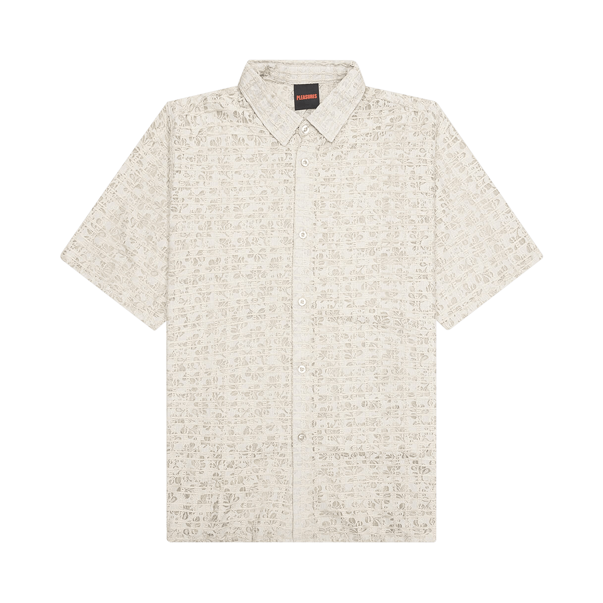 Pleasures Lacy Button Down 'Tan'
