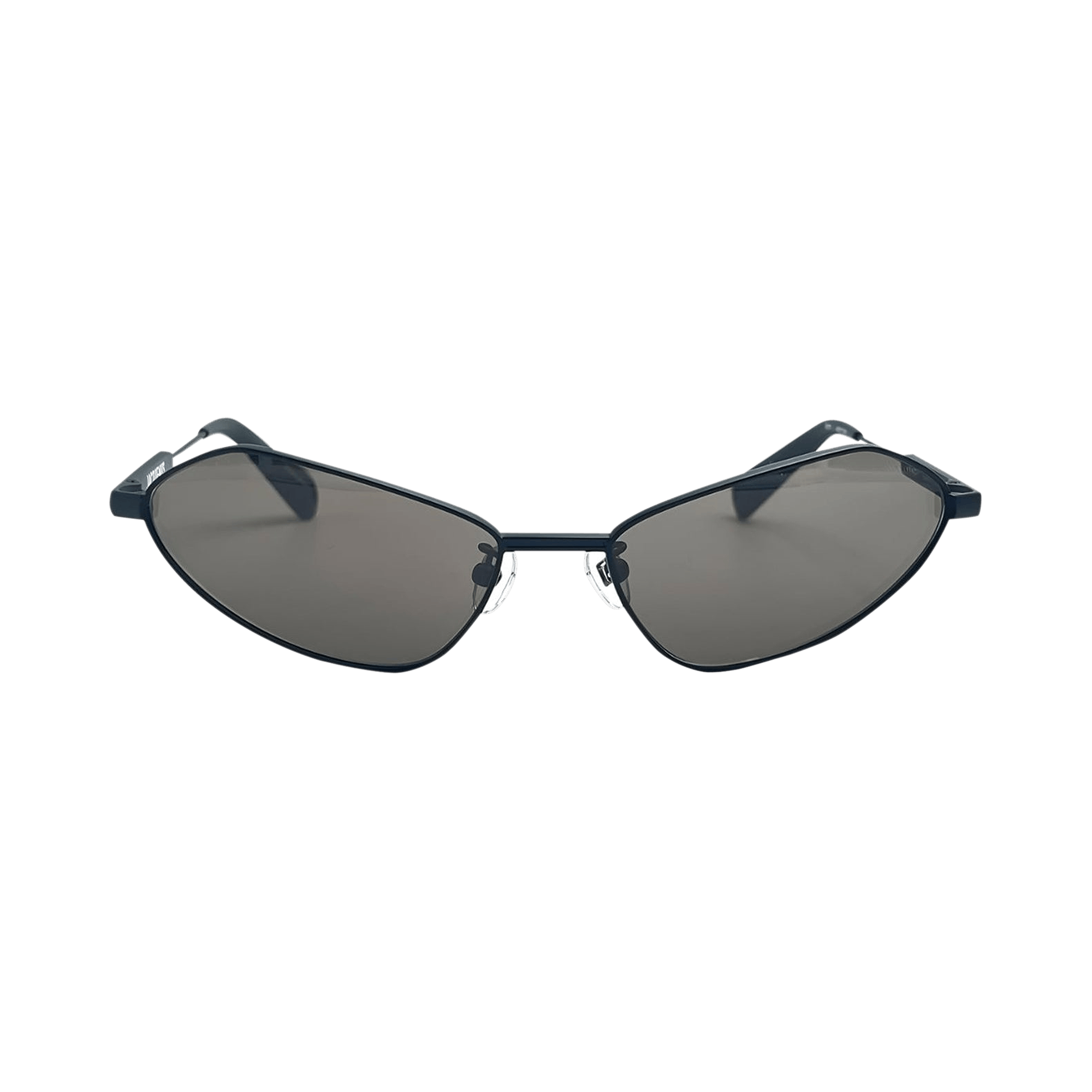 Jacquemus x Linda Farrow Bambino Metal Sunglasses 'Matt Black/Grey'