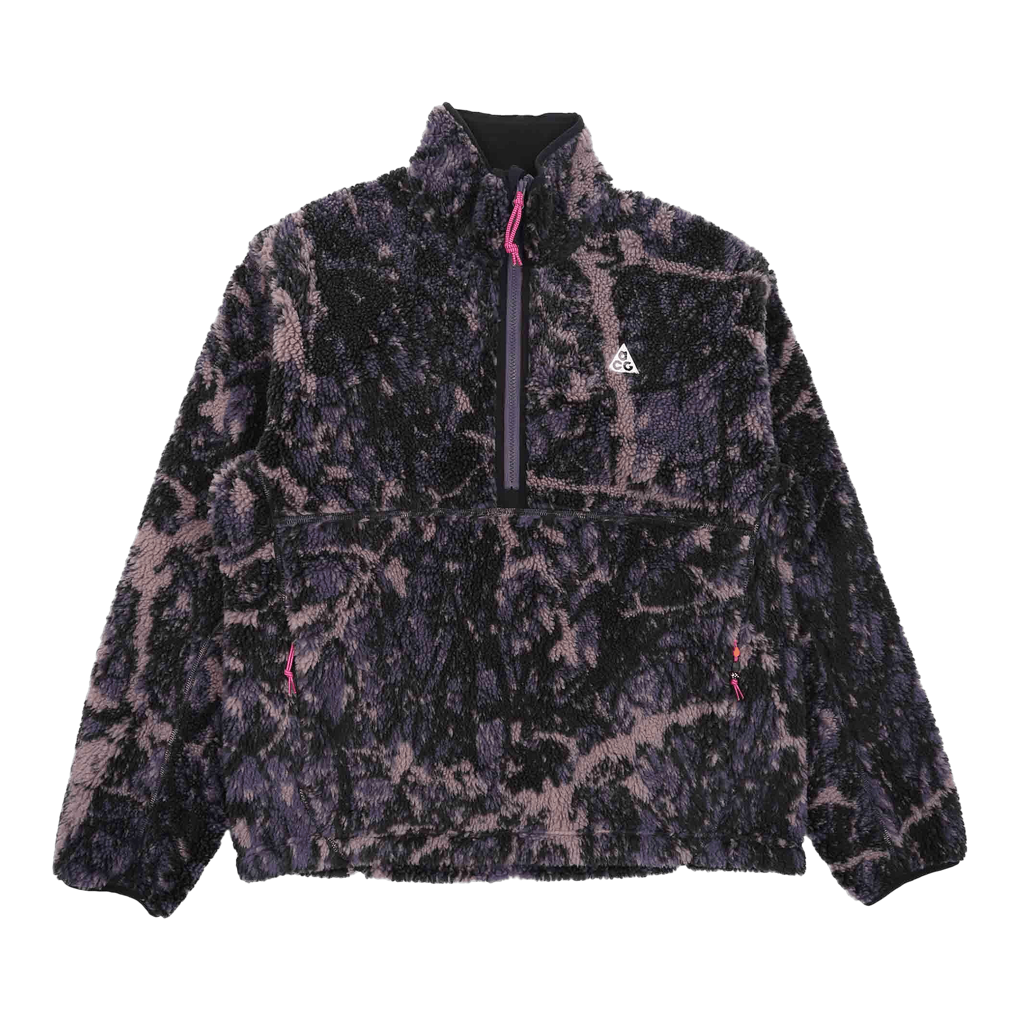 Nike ACG Canwell Glacier Fleece Jacket 'Dark Raisin/Black/Summit White'