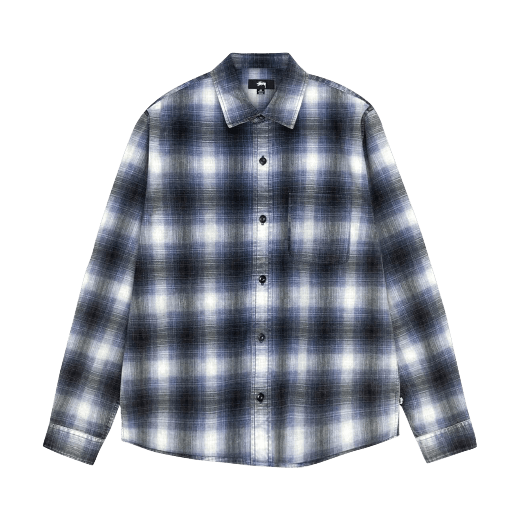 Stussy Rocco Plaid Shirt 'Blue'