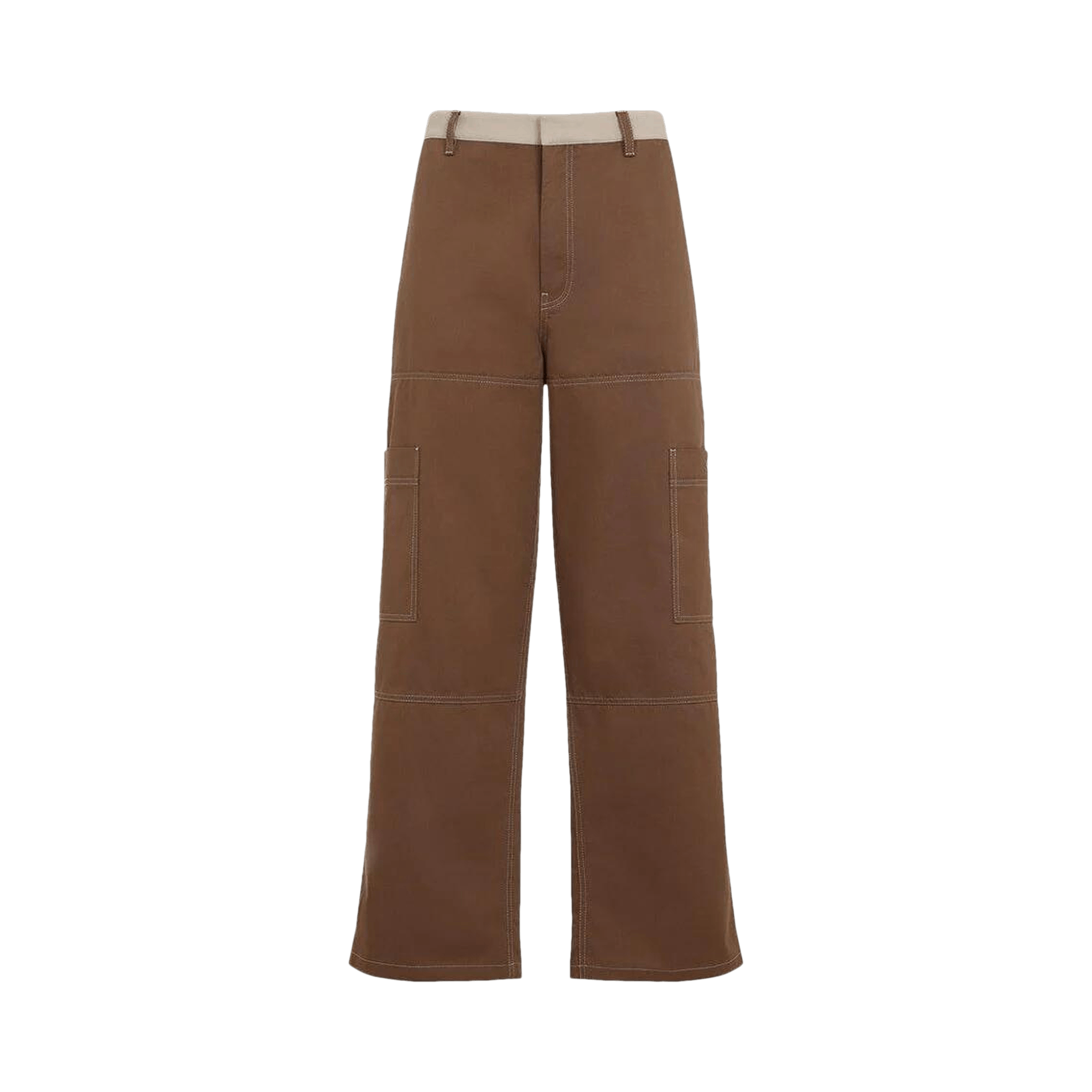 Off-White Straight Cargo Pants 'Bison/Cream'