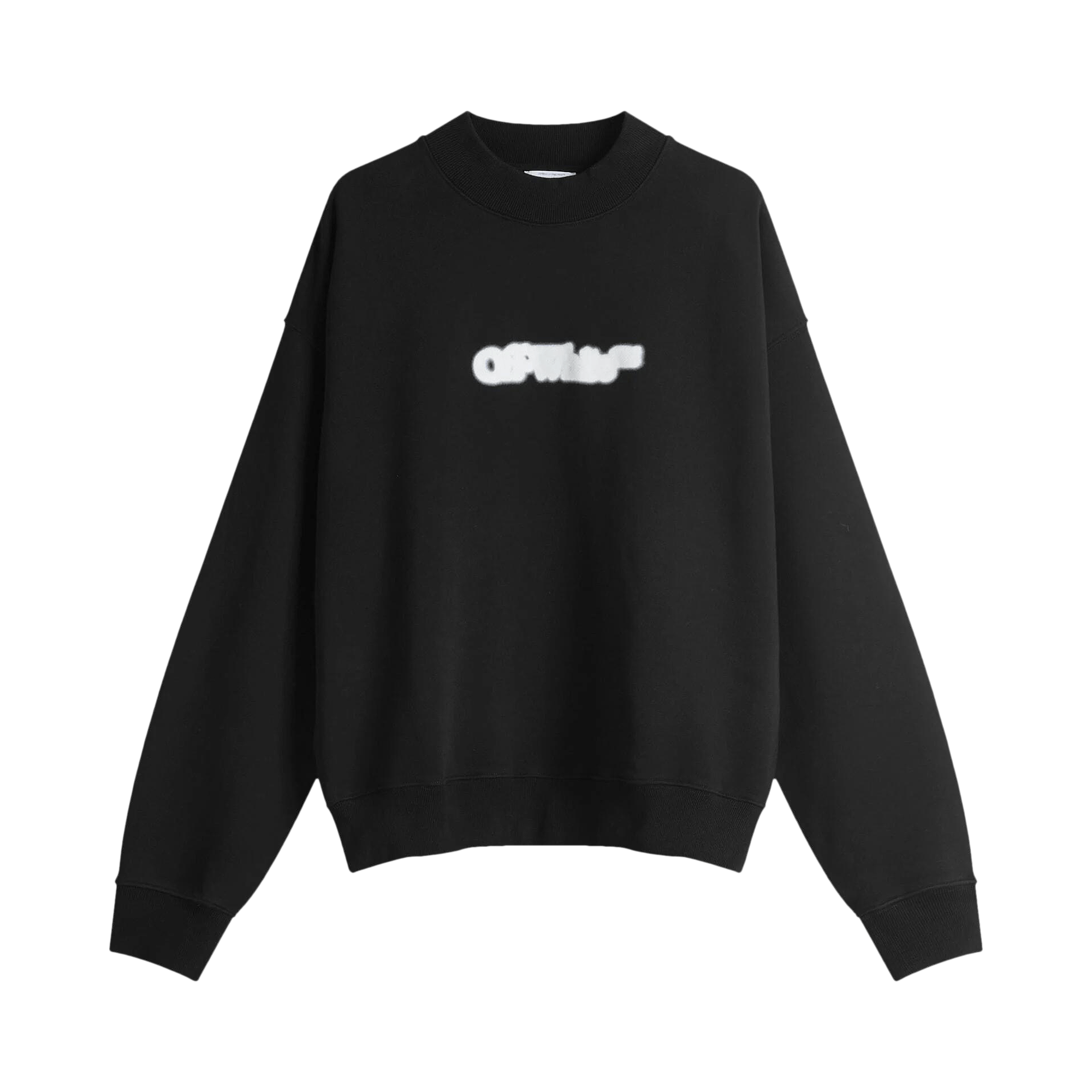 Off-White Spray Arrow Skate Crewneck 'Black/White'