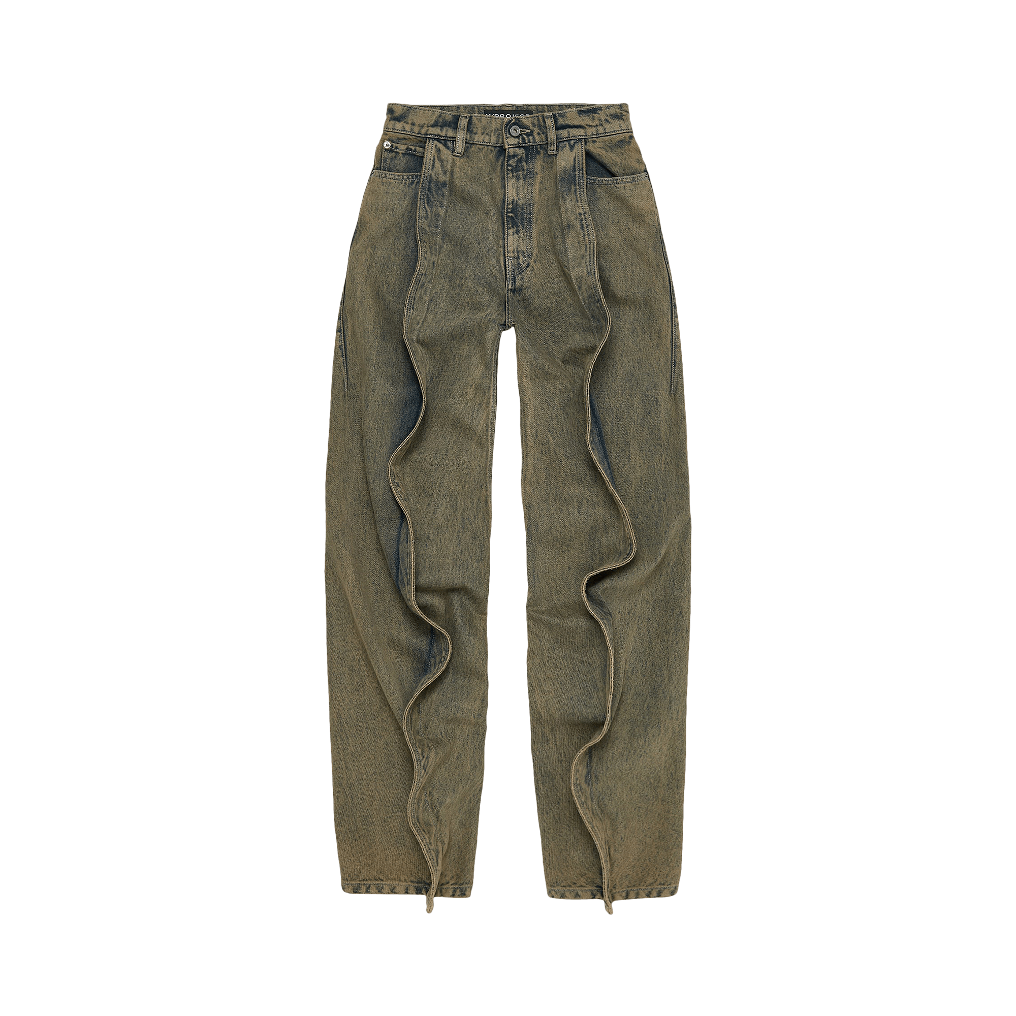 Buy Y/Project Snap Off Denim Track Pants 