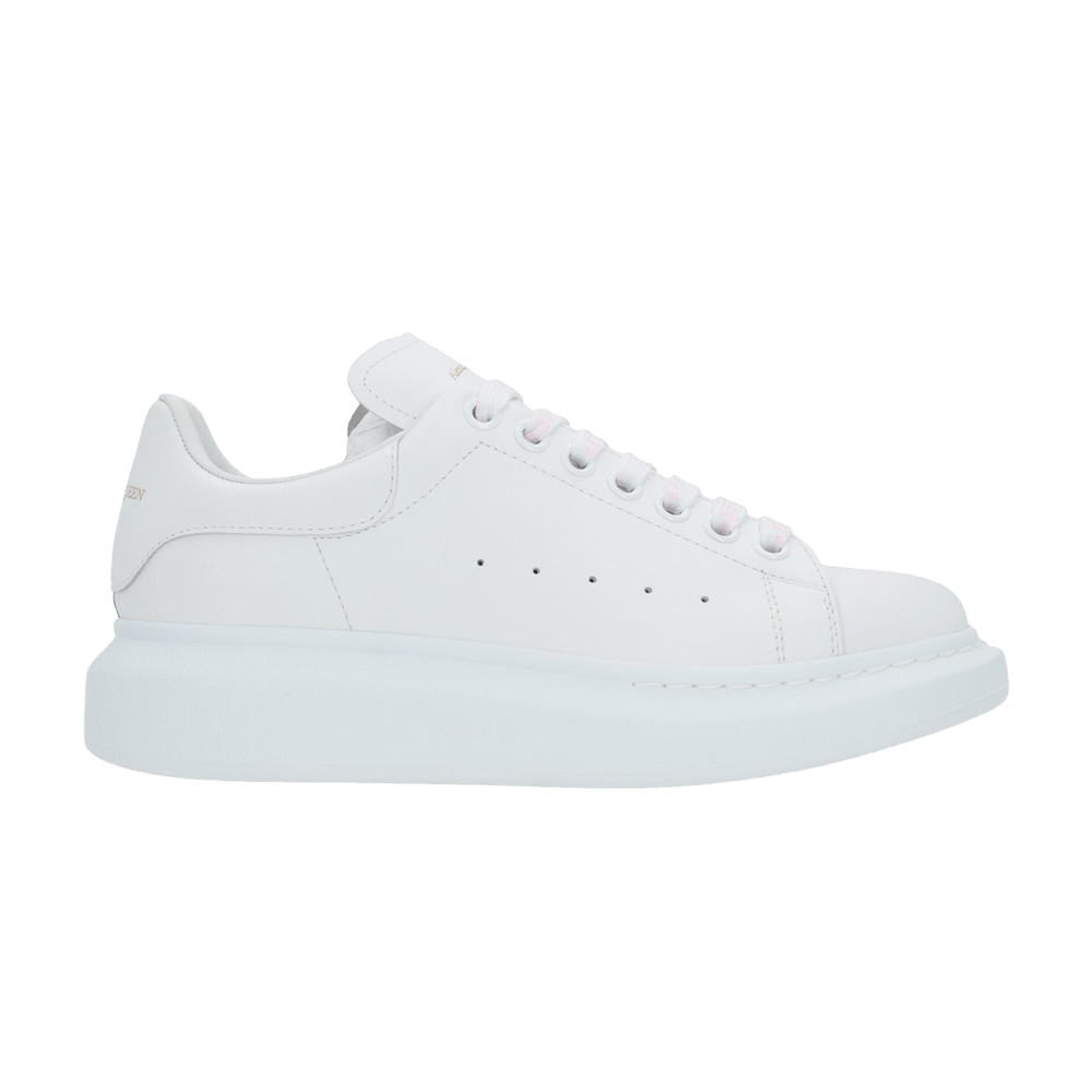 Alexander McQueen Wmns Oversized Sneaker 'White Pink Laces'