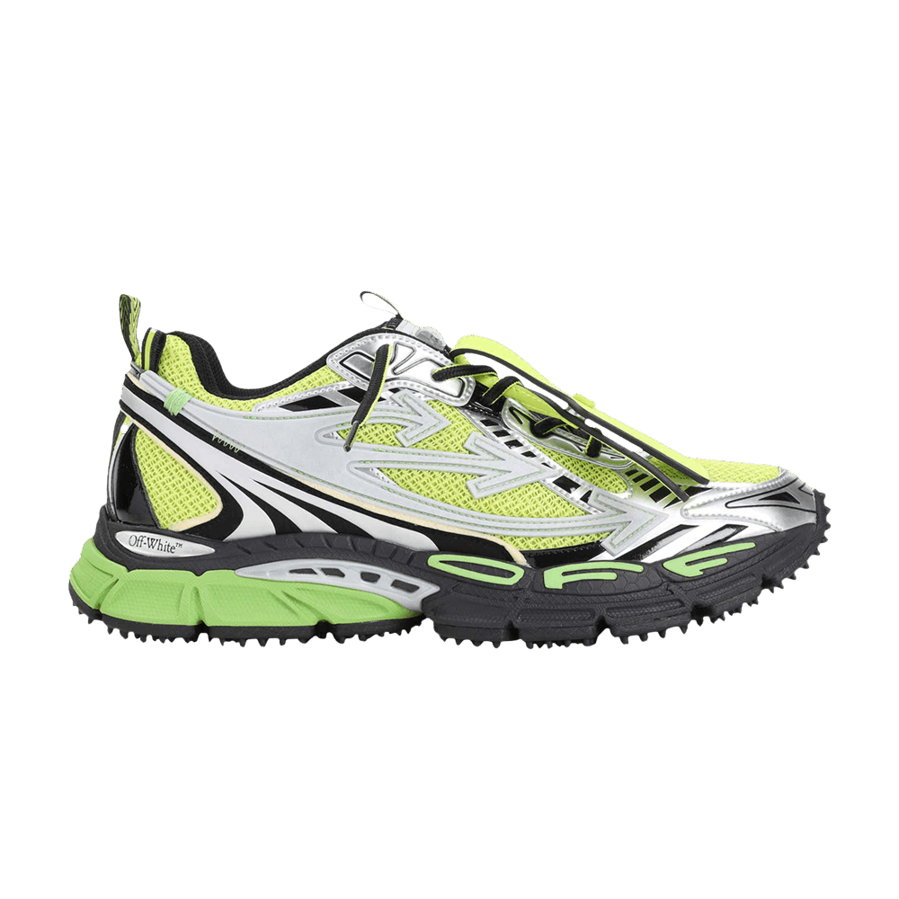 Off-White Be Right Back 'Silver Green Fluo'