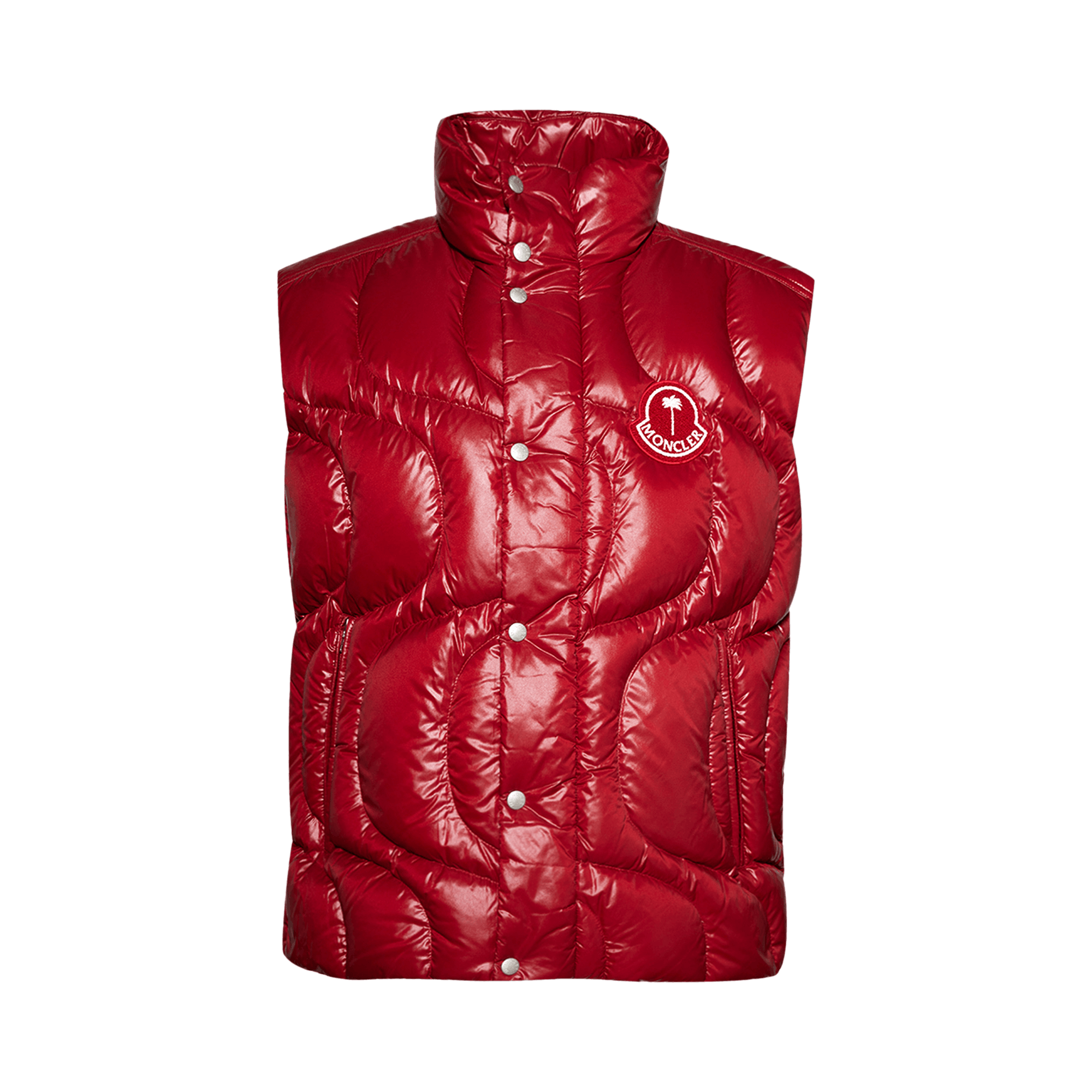 Buy Moncler Genius x Kith Pelat Down Vest 'Navy/White/Red' - 1093
