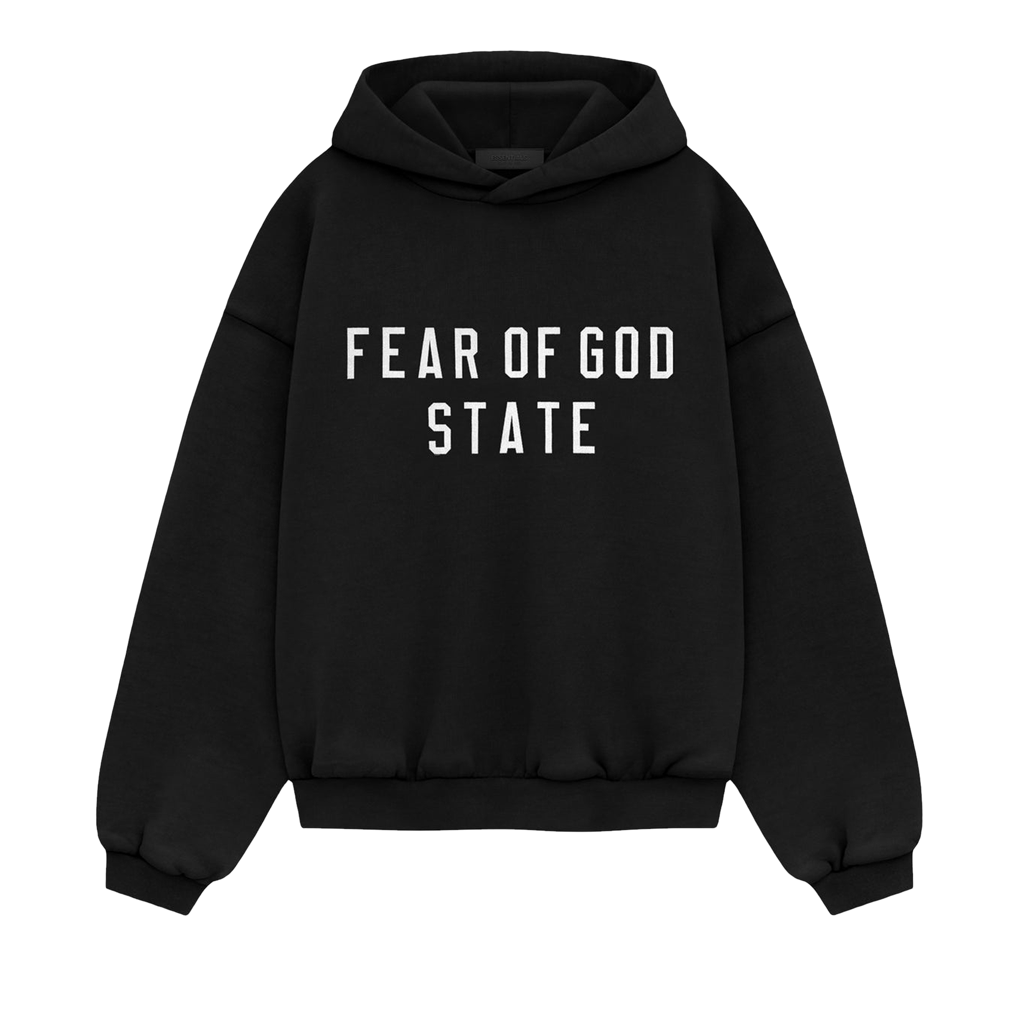 Fear of God Essentials Kids Heavy Fleece Hoodie 'Black'