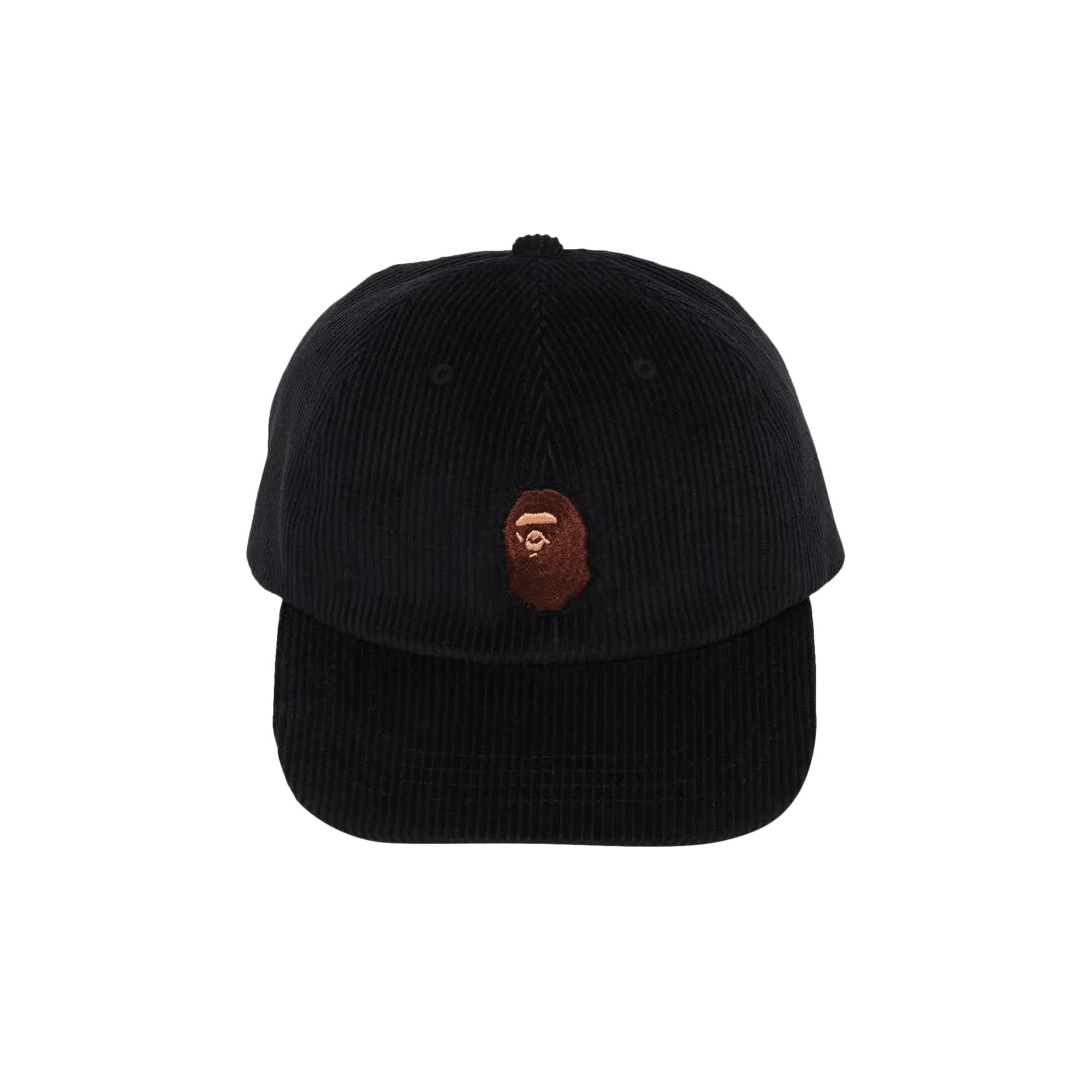 BAPE Ape Head Corduroy Cap 'Black'