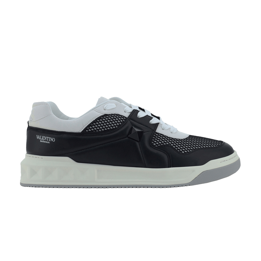 Valentino One Stud Low 'Black White'